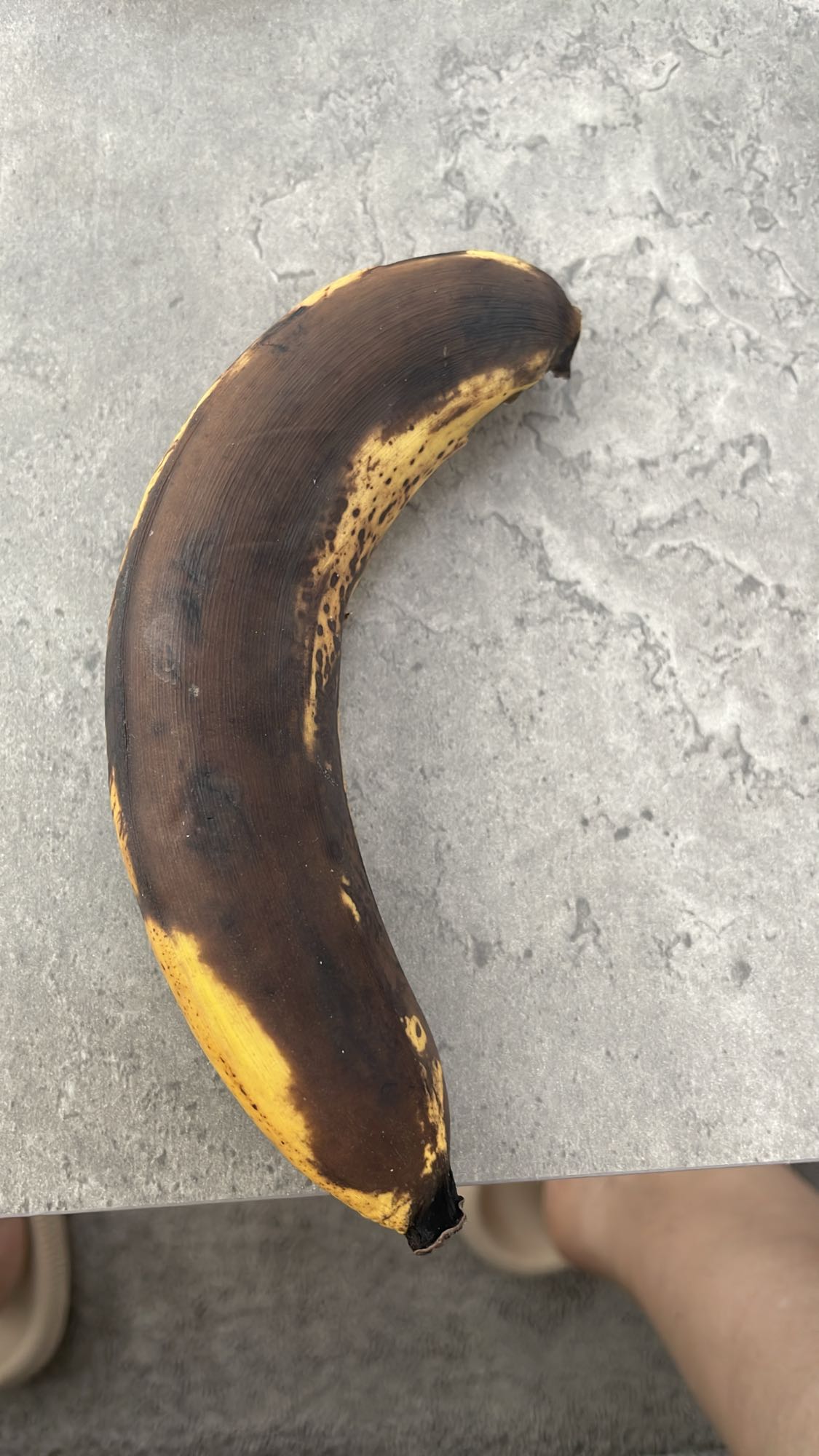 Övermogen banan