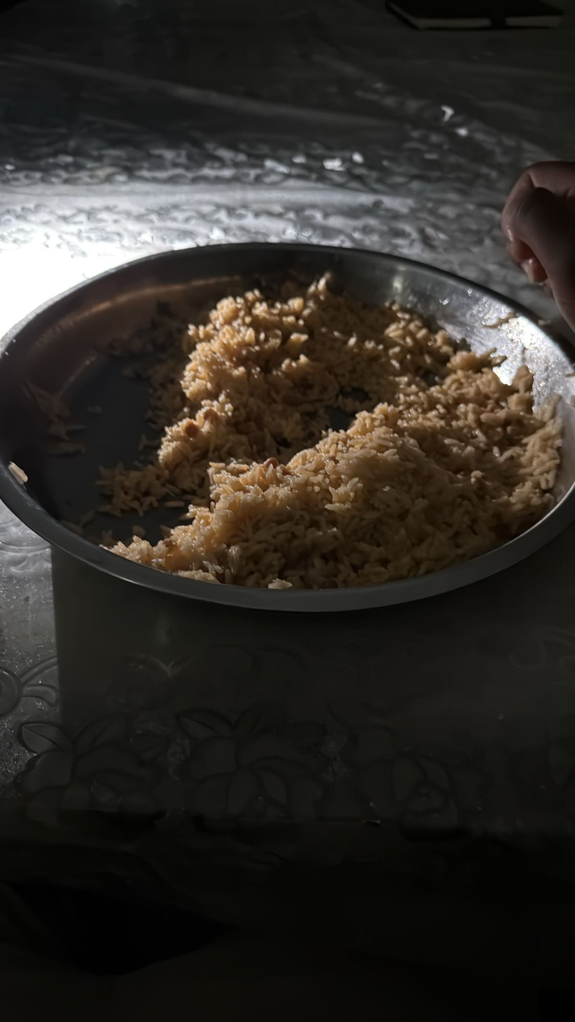 Plain cooked rice