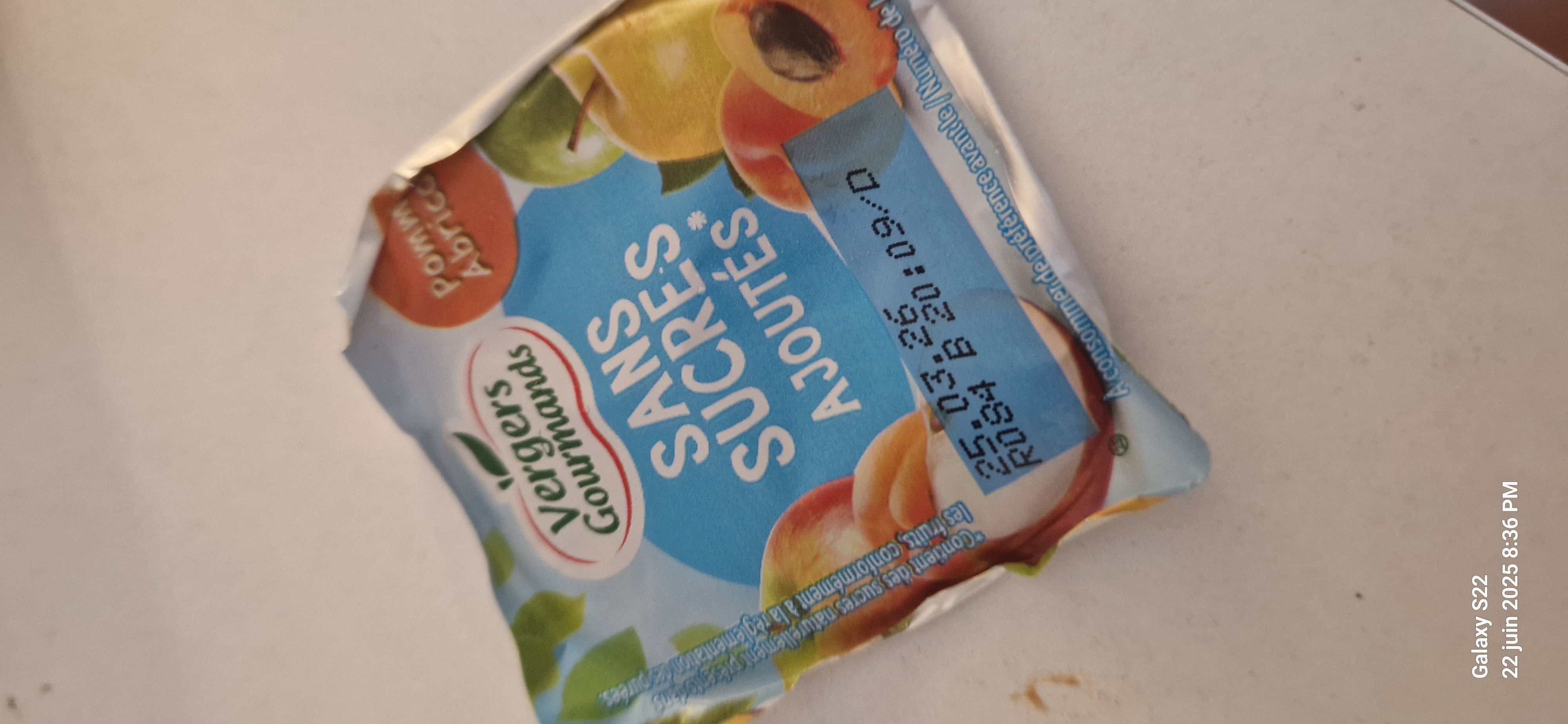 Compote pomme abricot