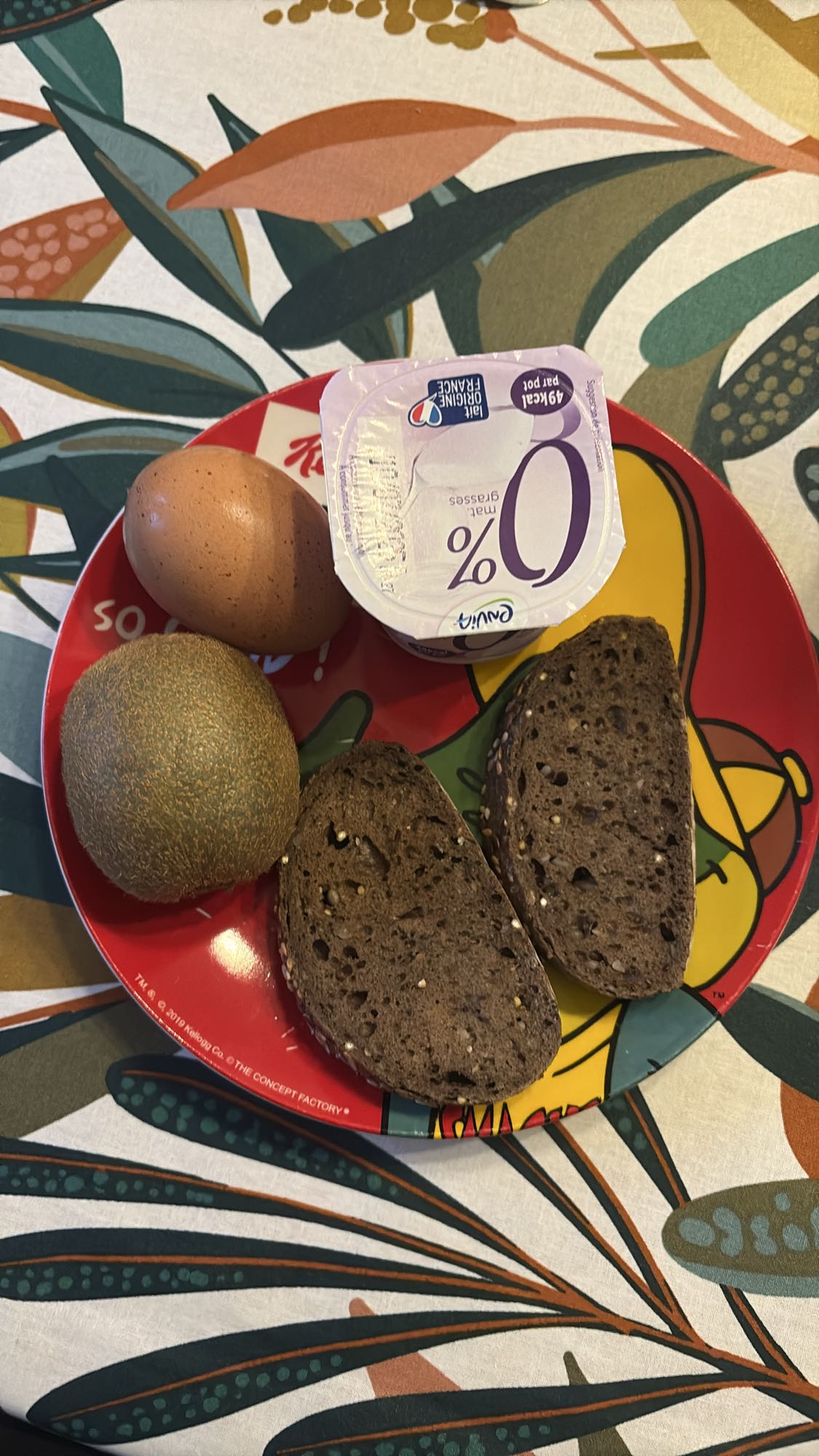 Petit-déjeuner équilibré