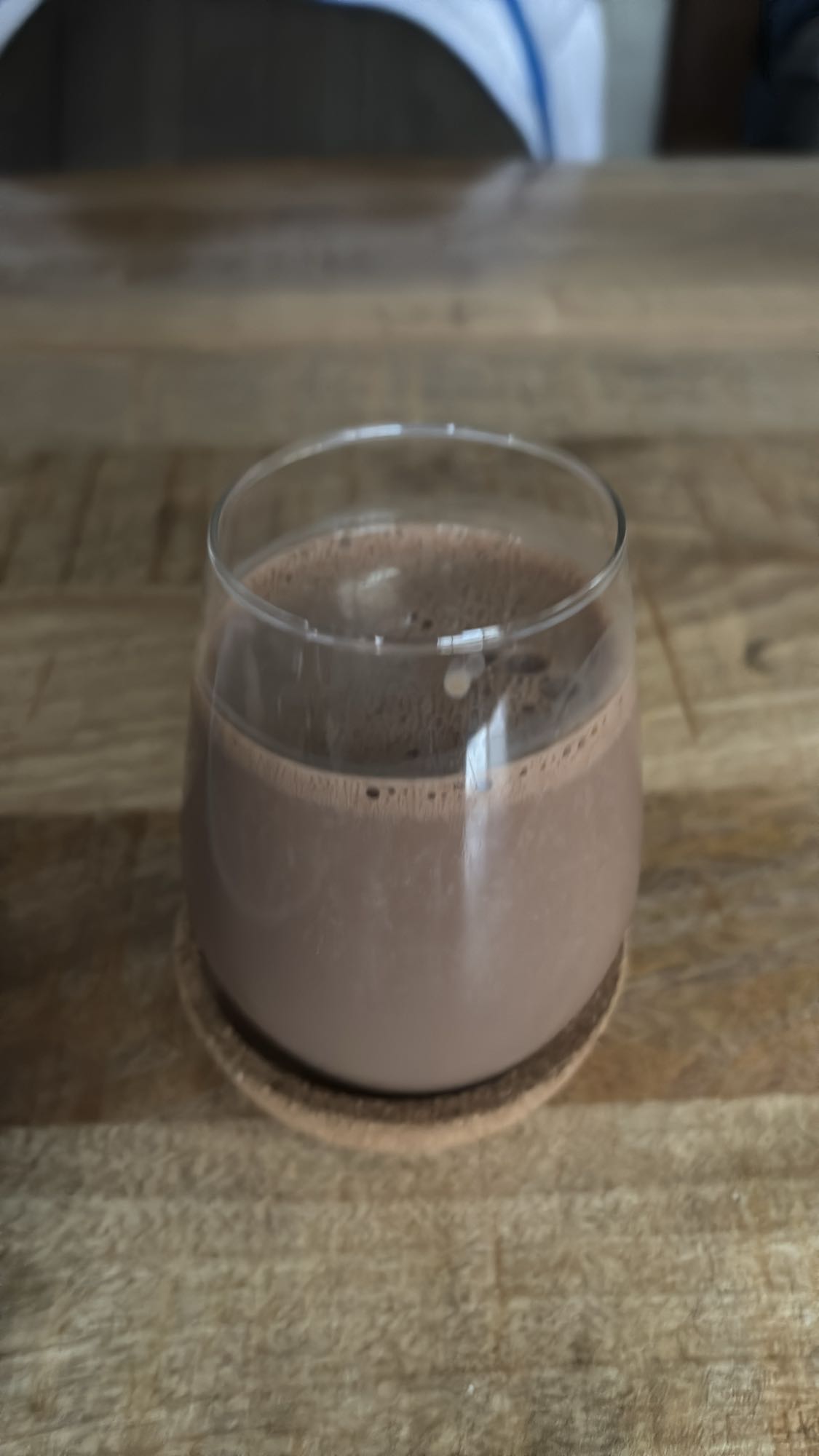 chocolademelk glas
