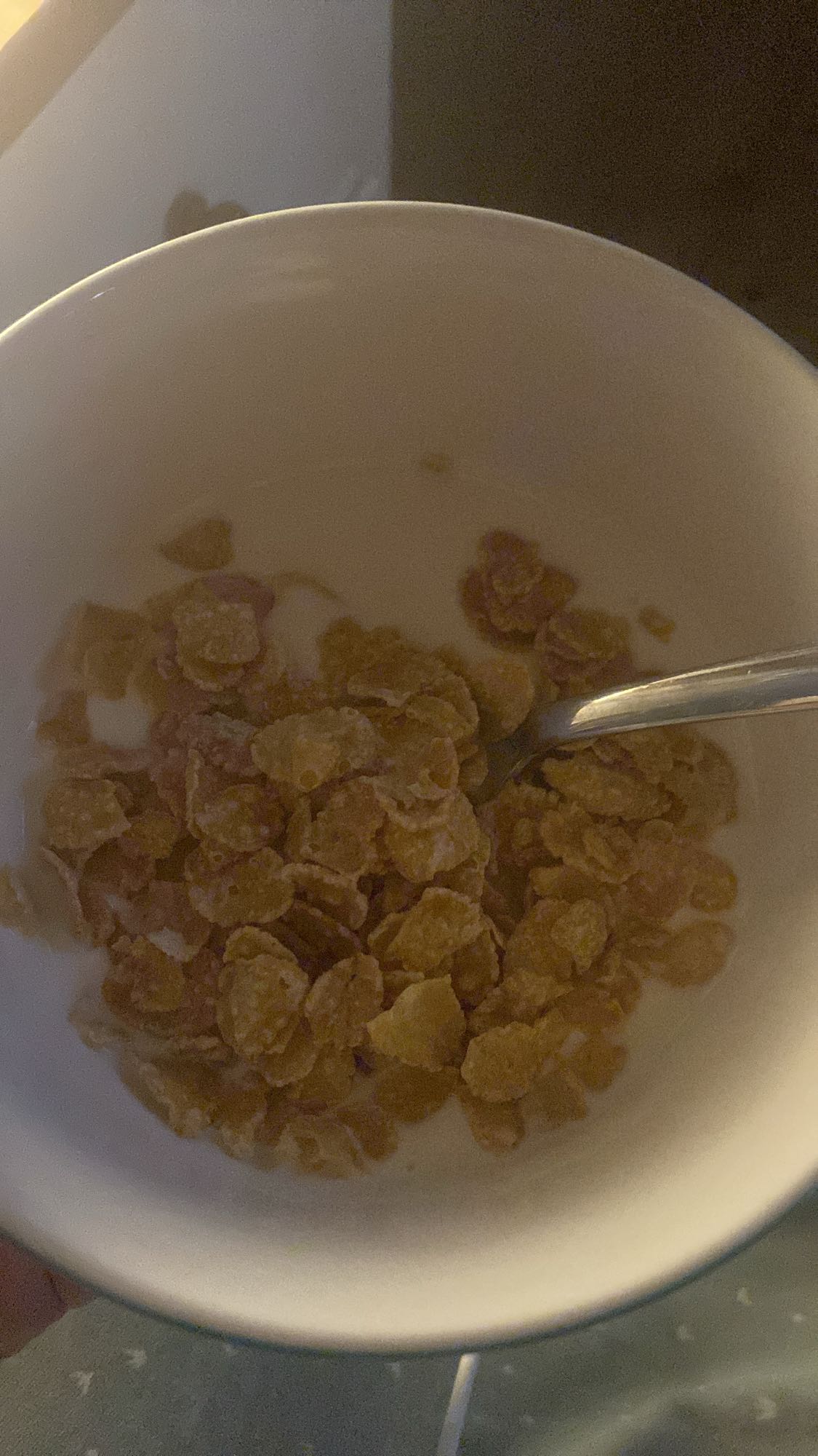 Cornflakes med mjölk