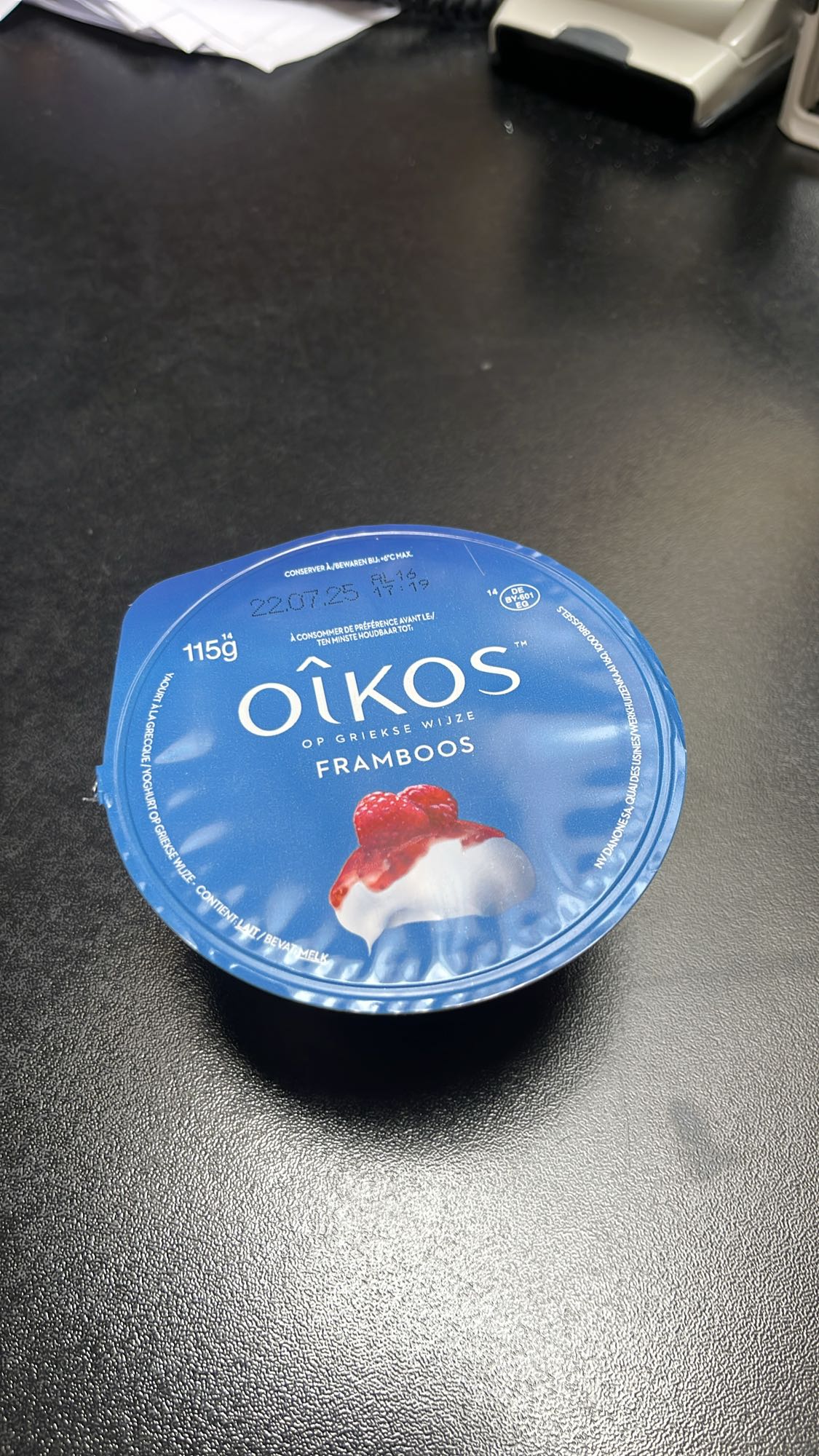 Yaourt grec framboise