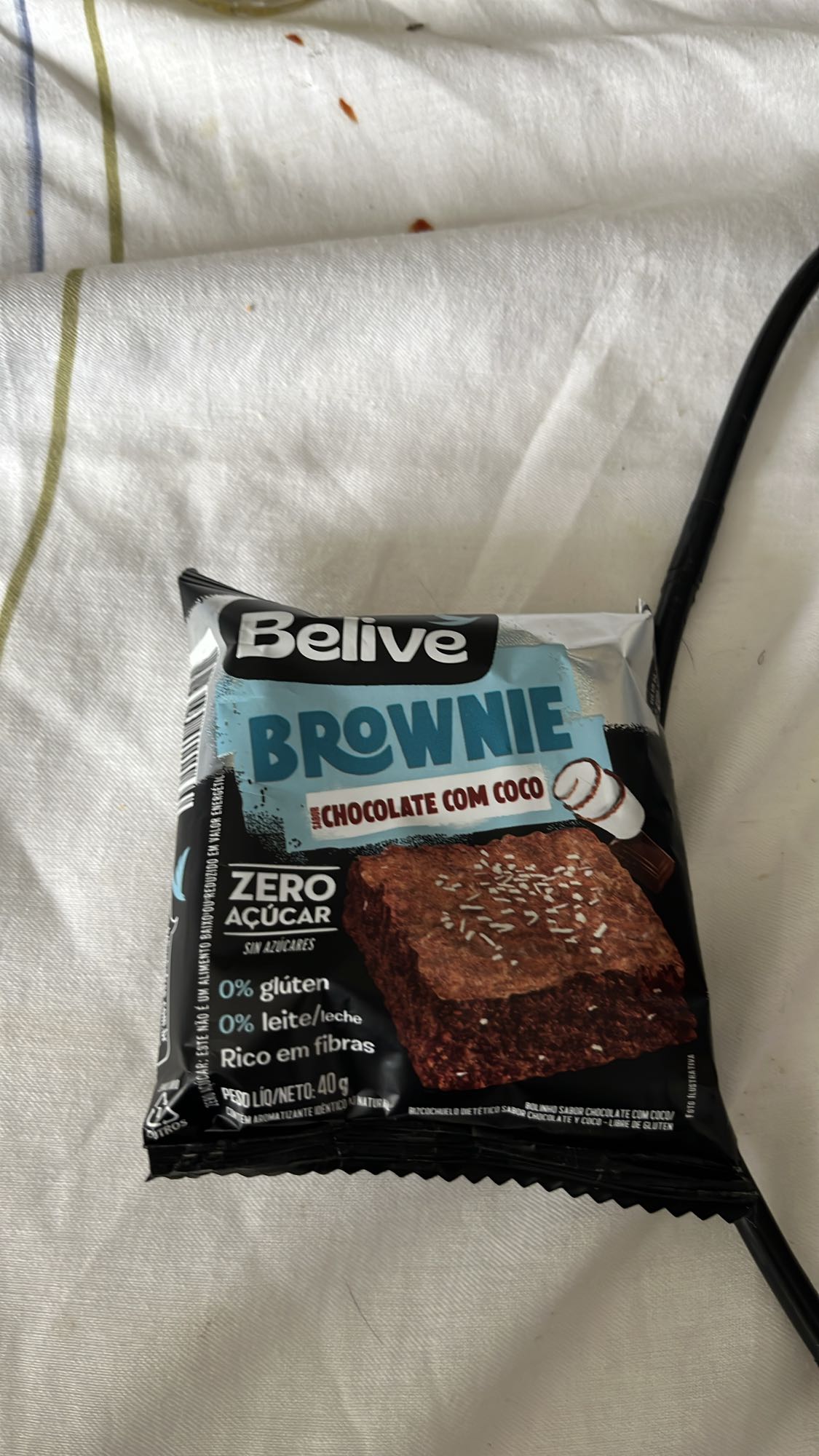 Brownie chocolate coco