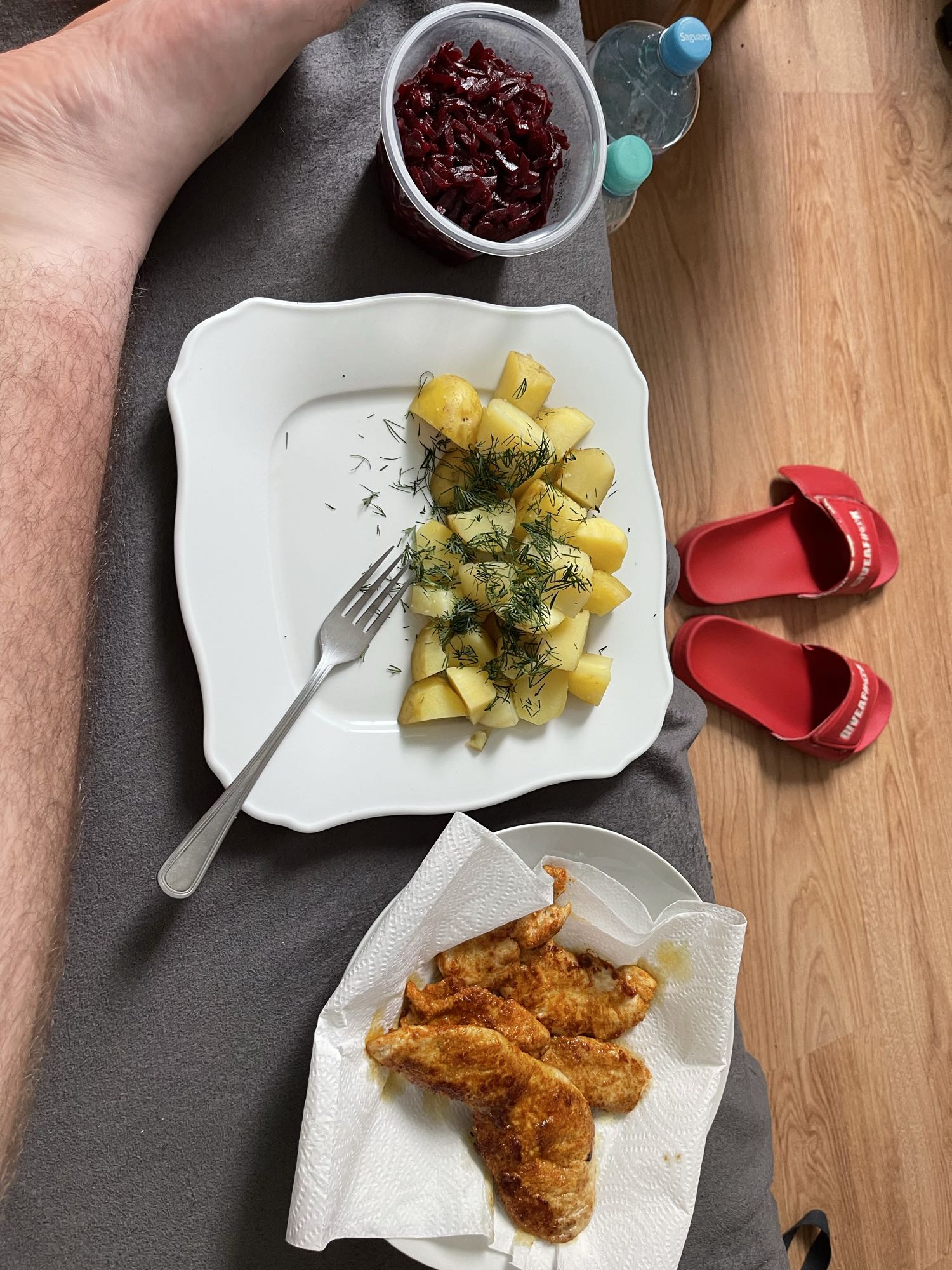 Kurczak z ziemniakami