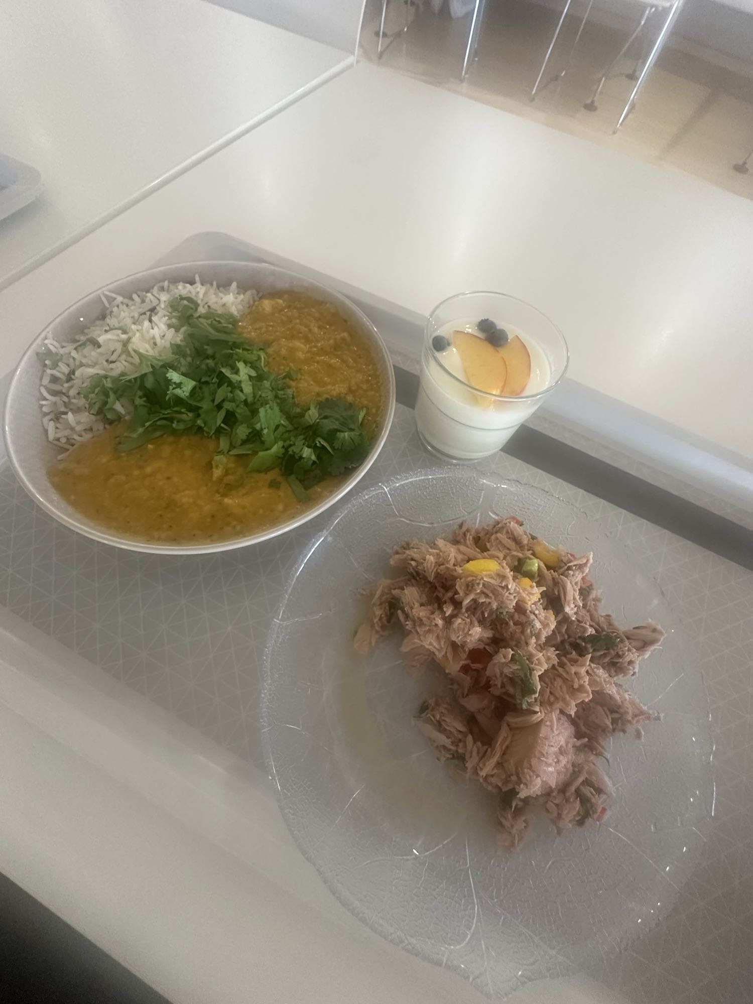 Linsencurry mit Thunfisch