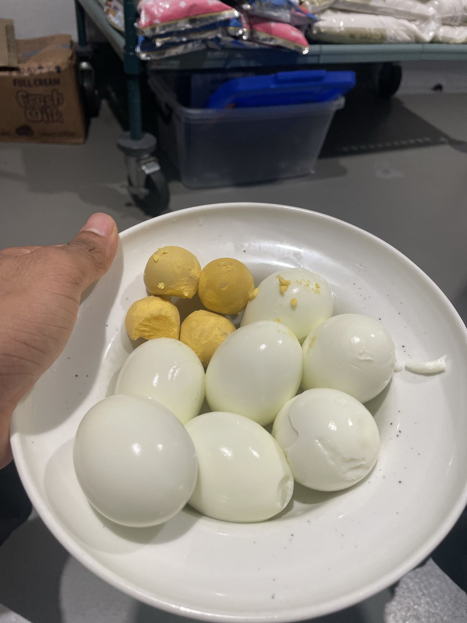Boiled Eggs Plate