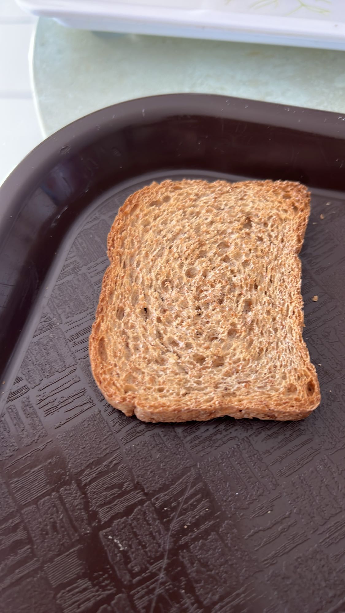 Tartine de pain complet