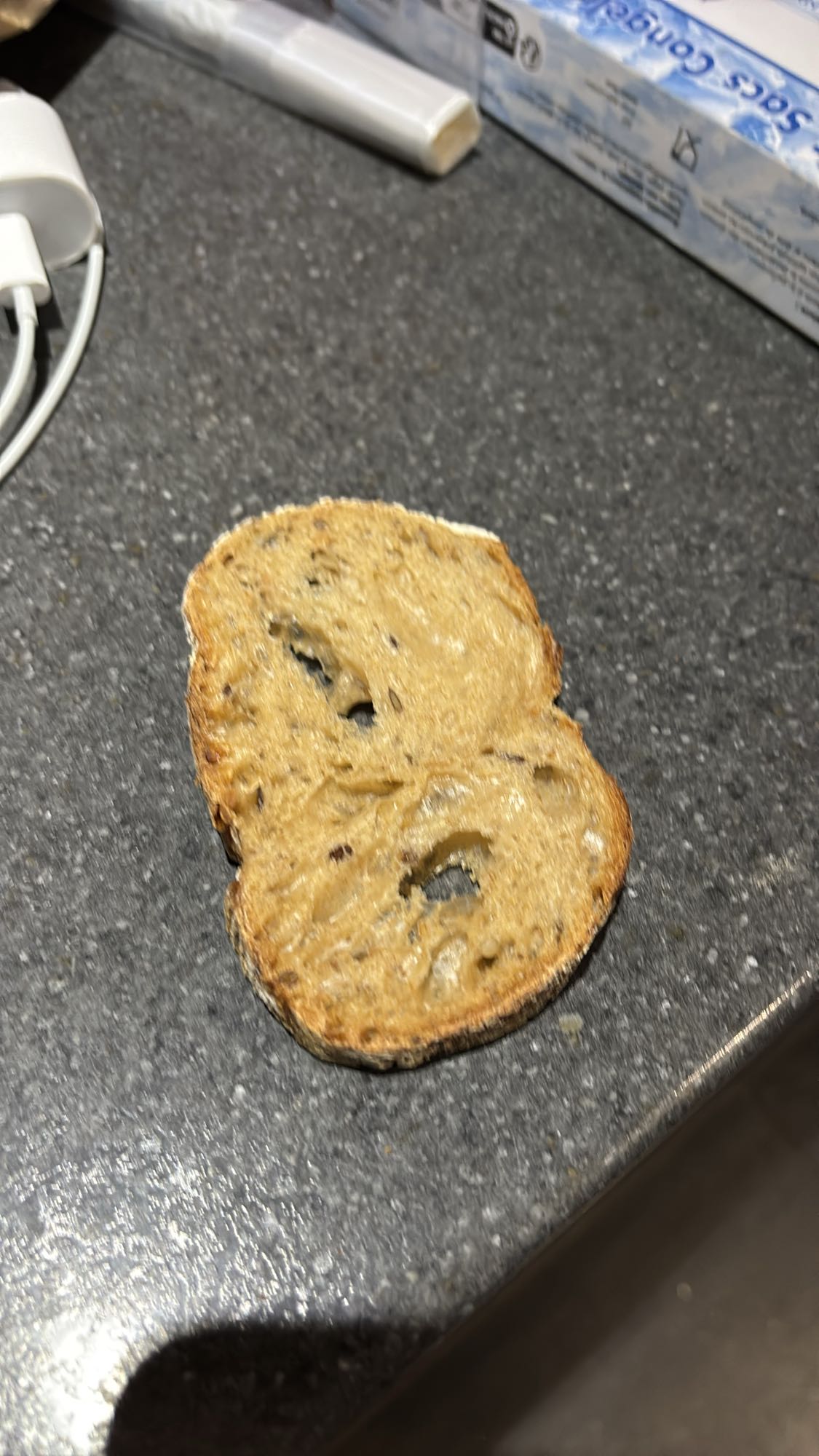 Tartine de pain grillé