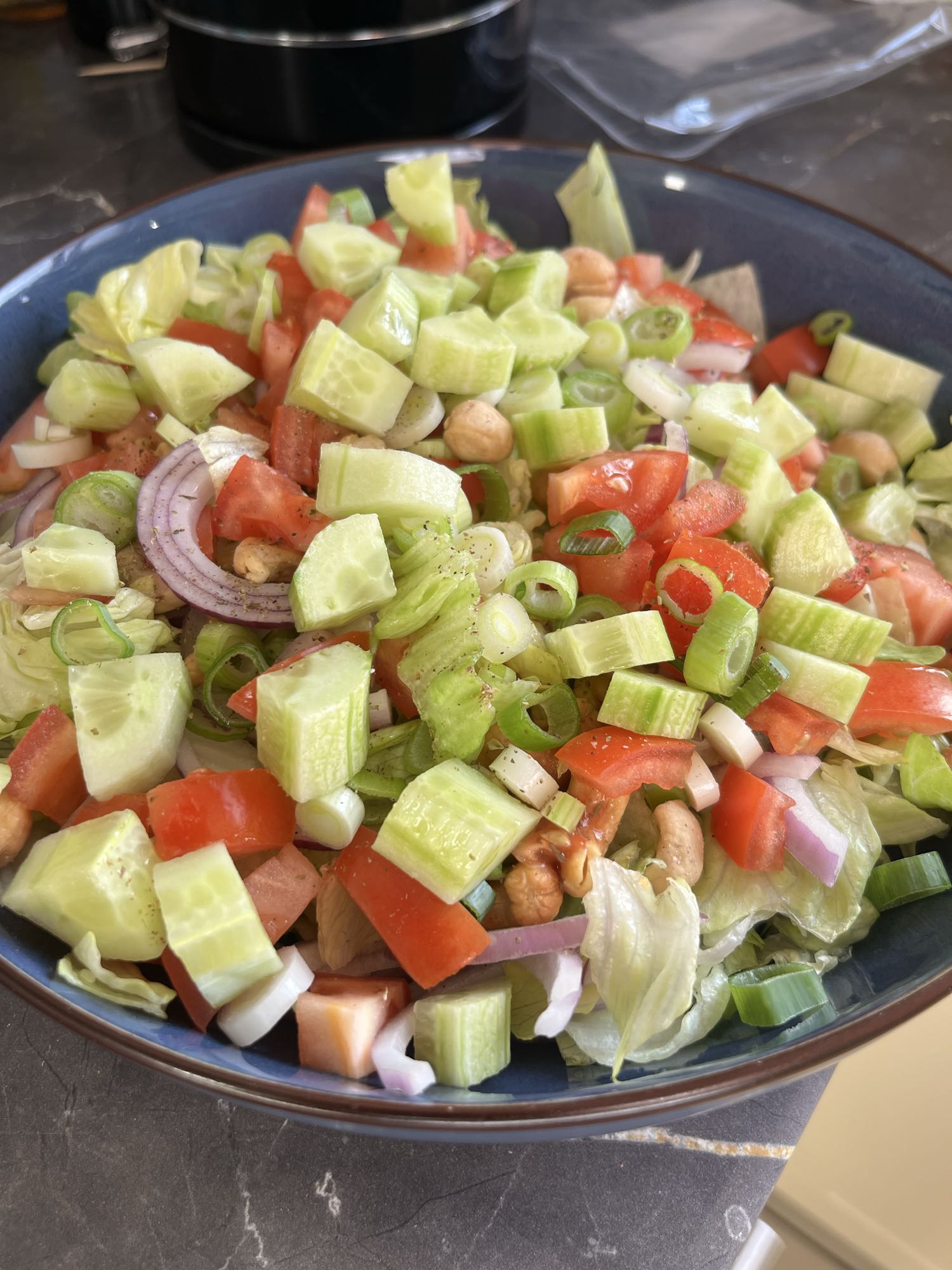 Frisse groentesalade