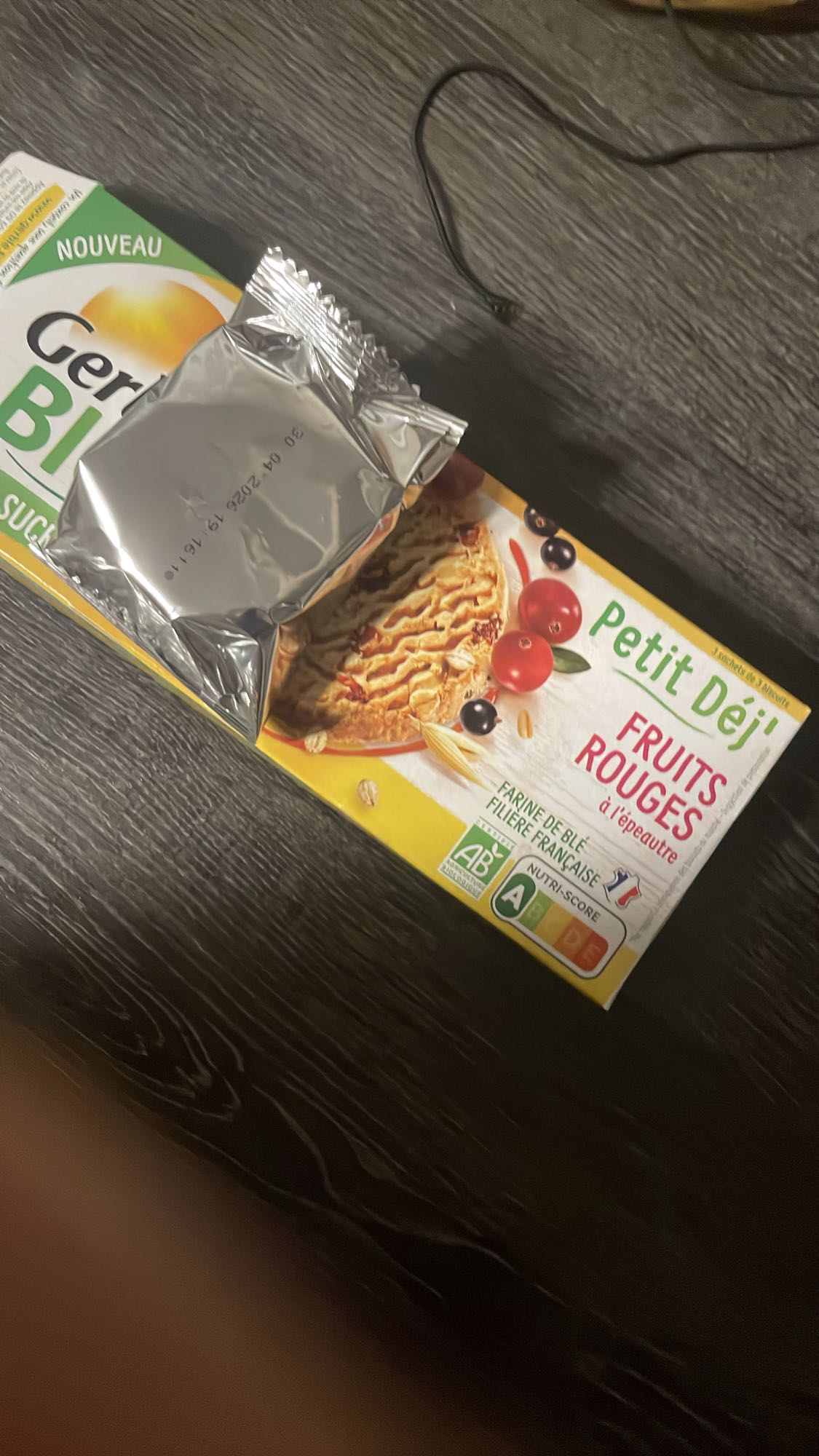 Petit Déj fruits rouges