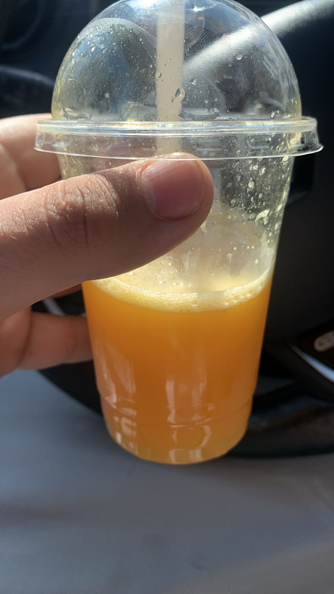 Jus d'orange frais