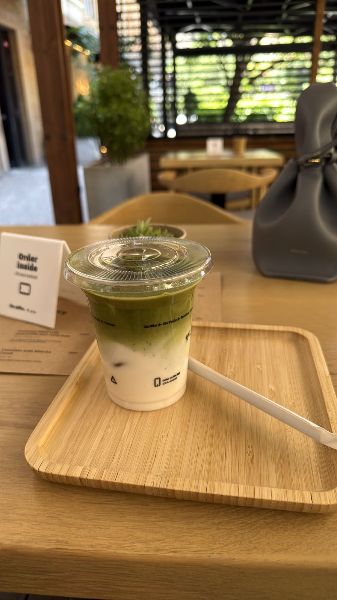 Iced Matcha Latte