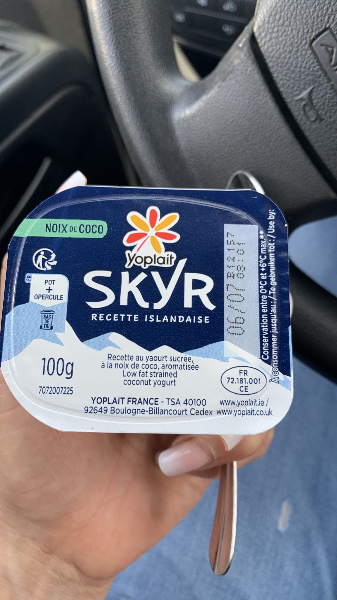 Skyr noix de coco