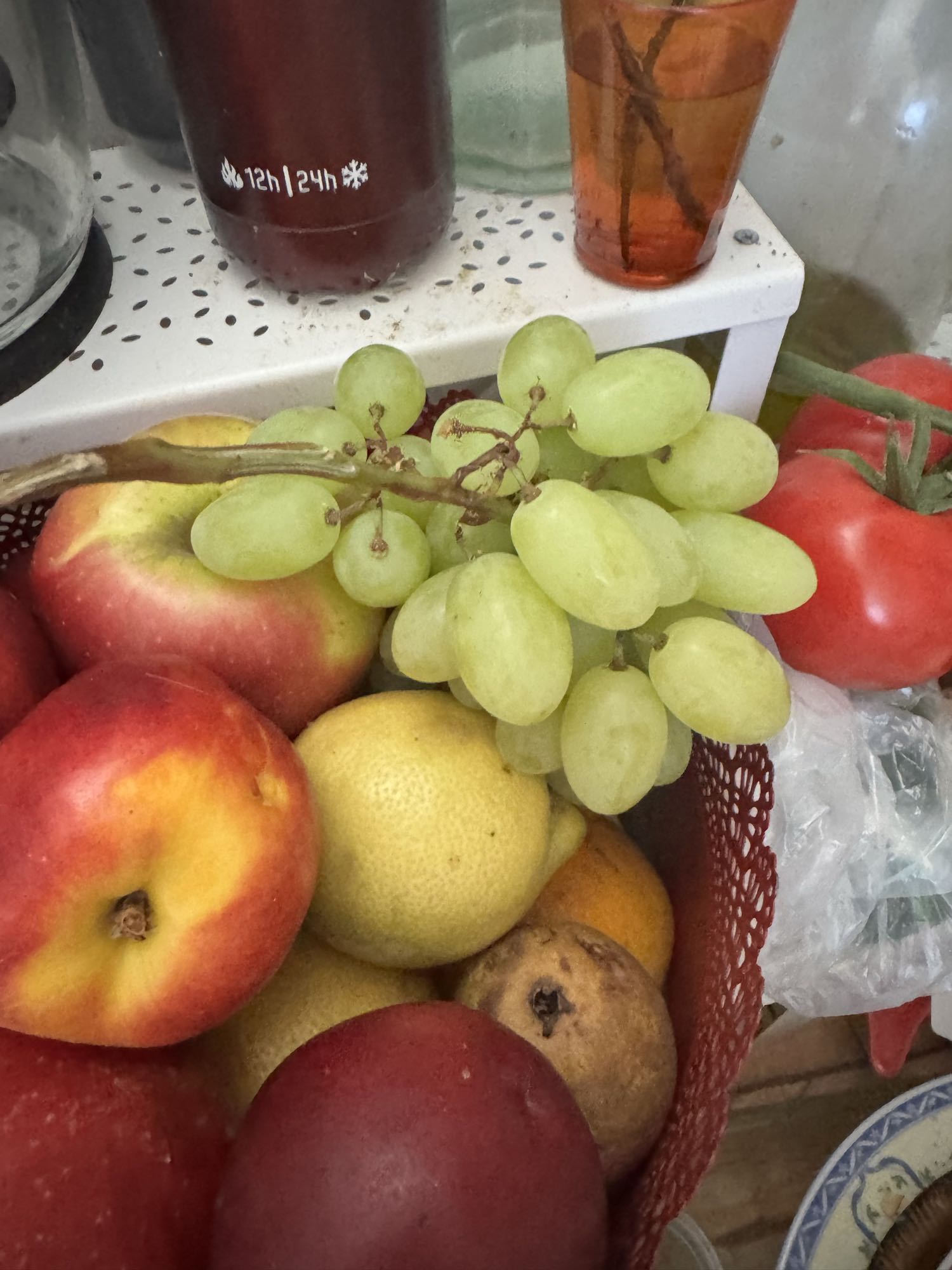 Panier de fruits frais