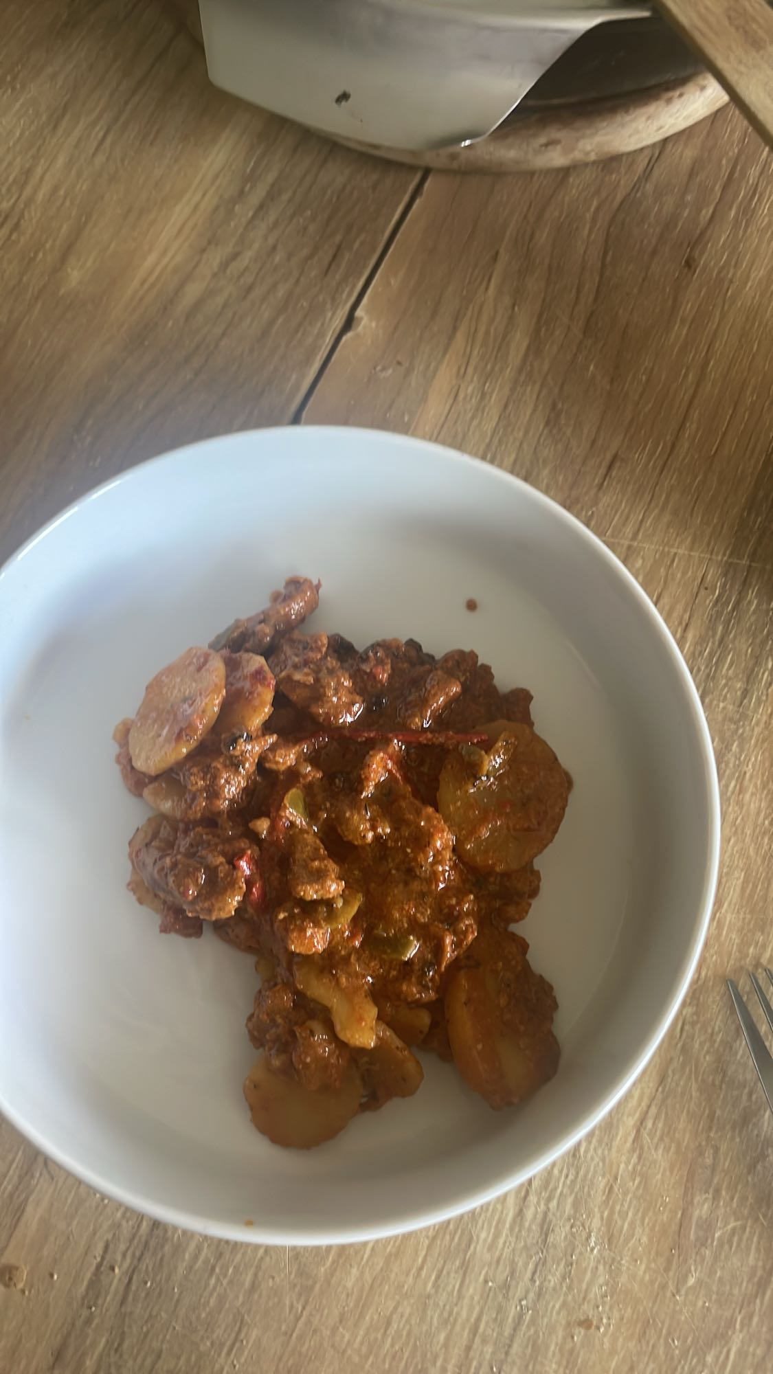 Aardappelstoof met gehakt