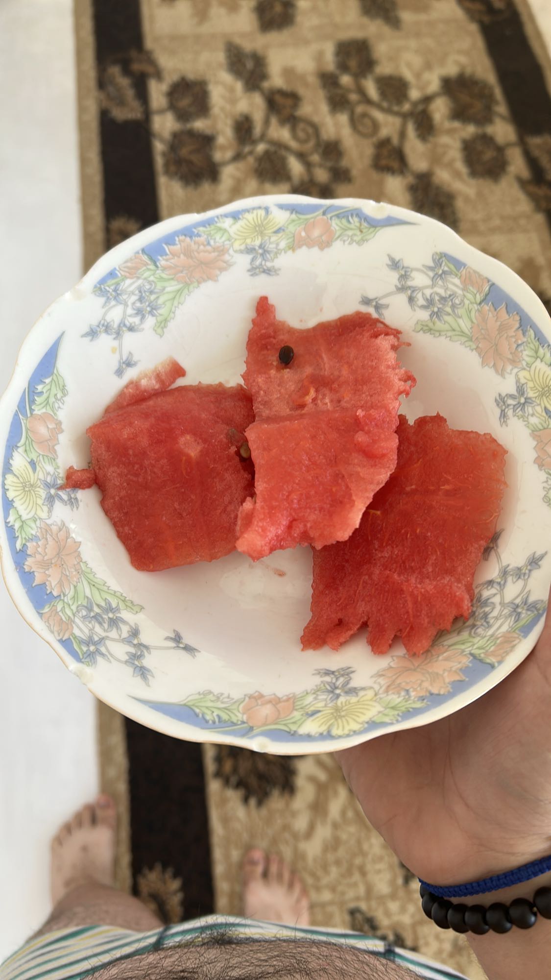 Felii de pepene roșu