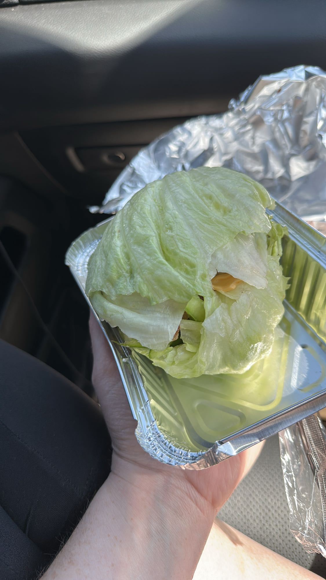 Lettuce Wrapped Burger