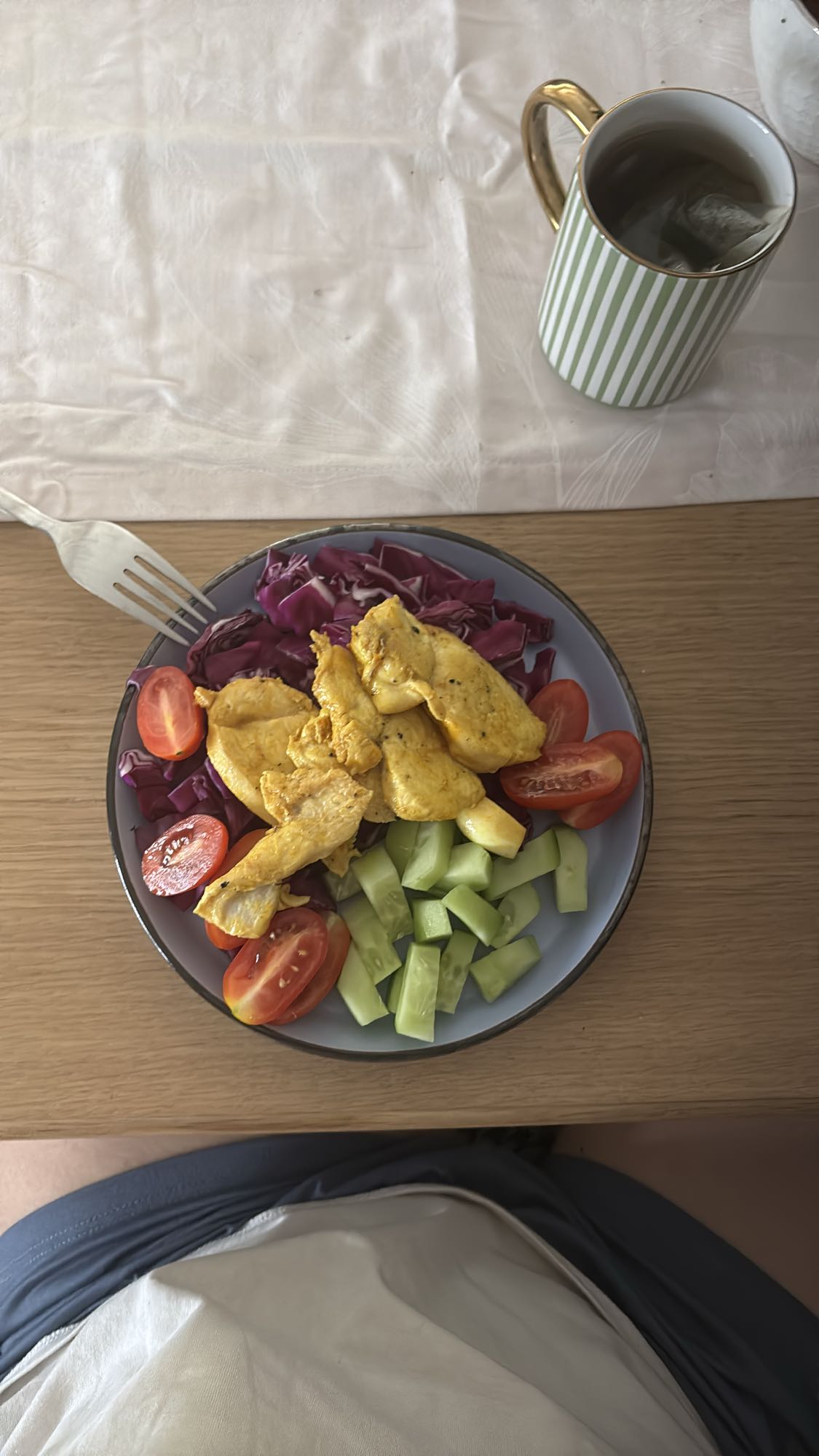 Sałatka z kurczakiem