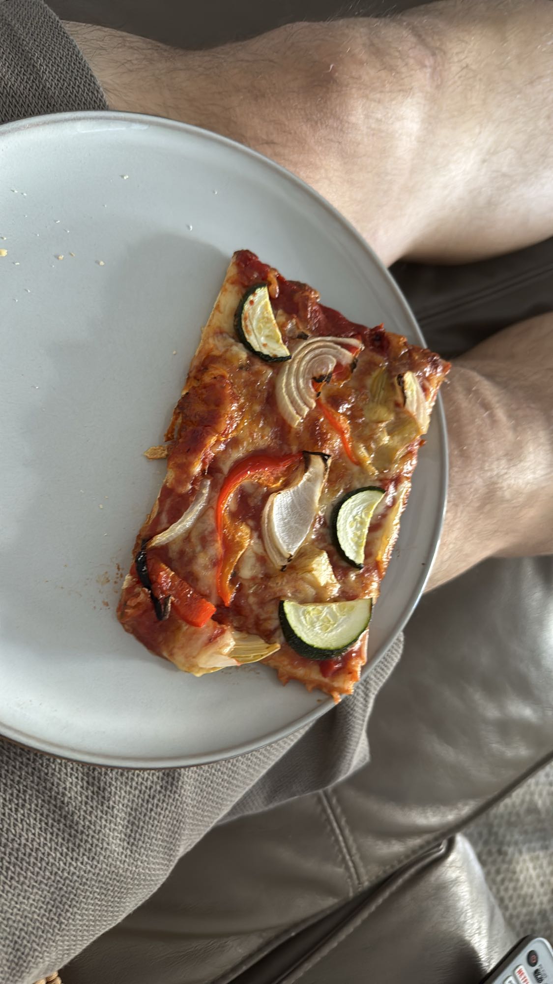 Groentepizza Stück