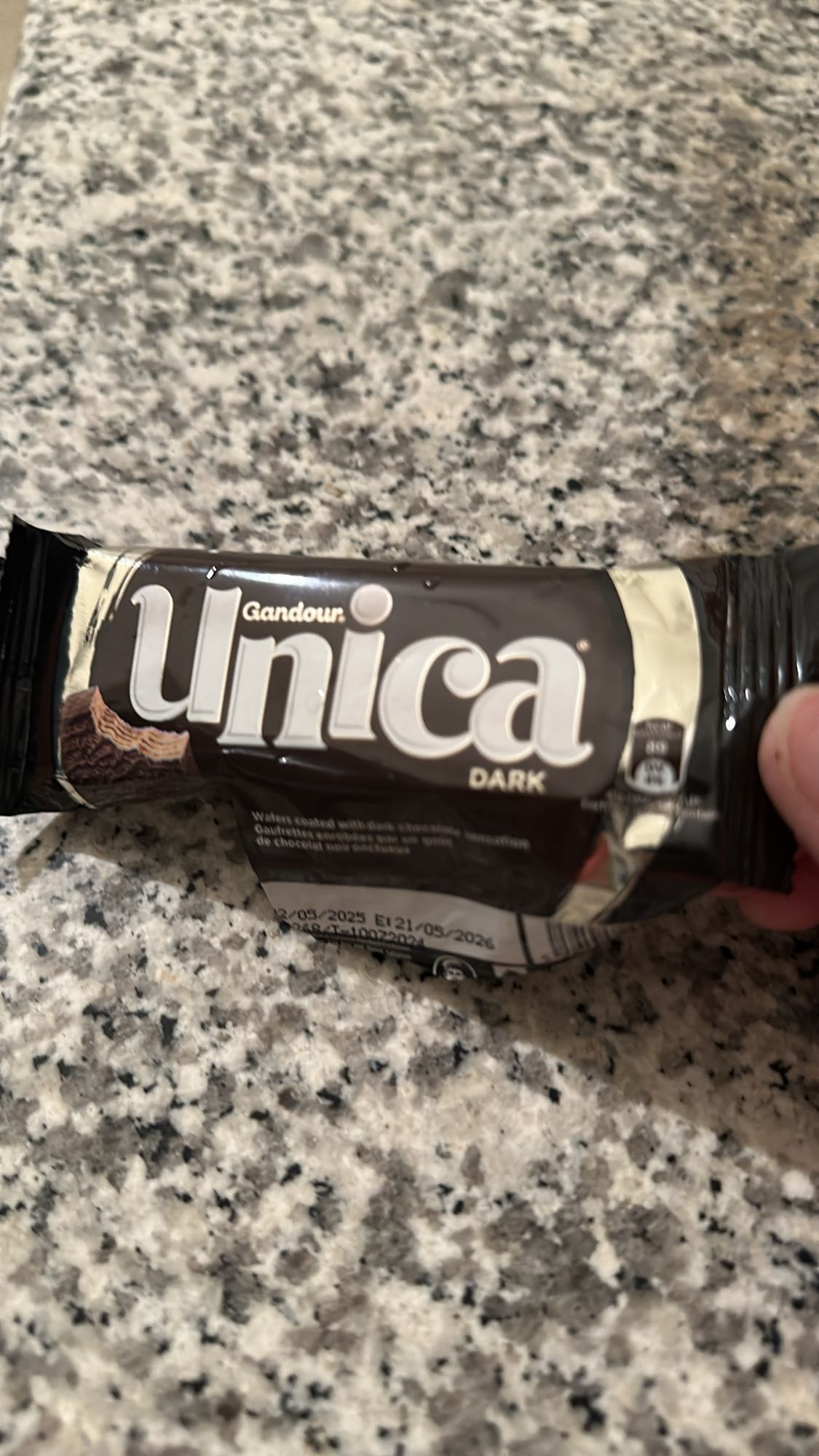 Unica Dark Wafer Bar