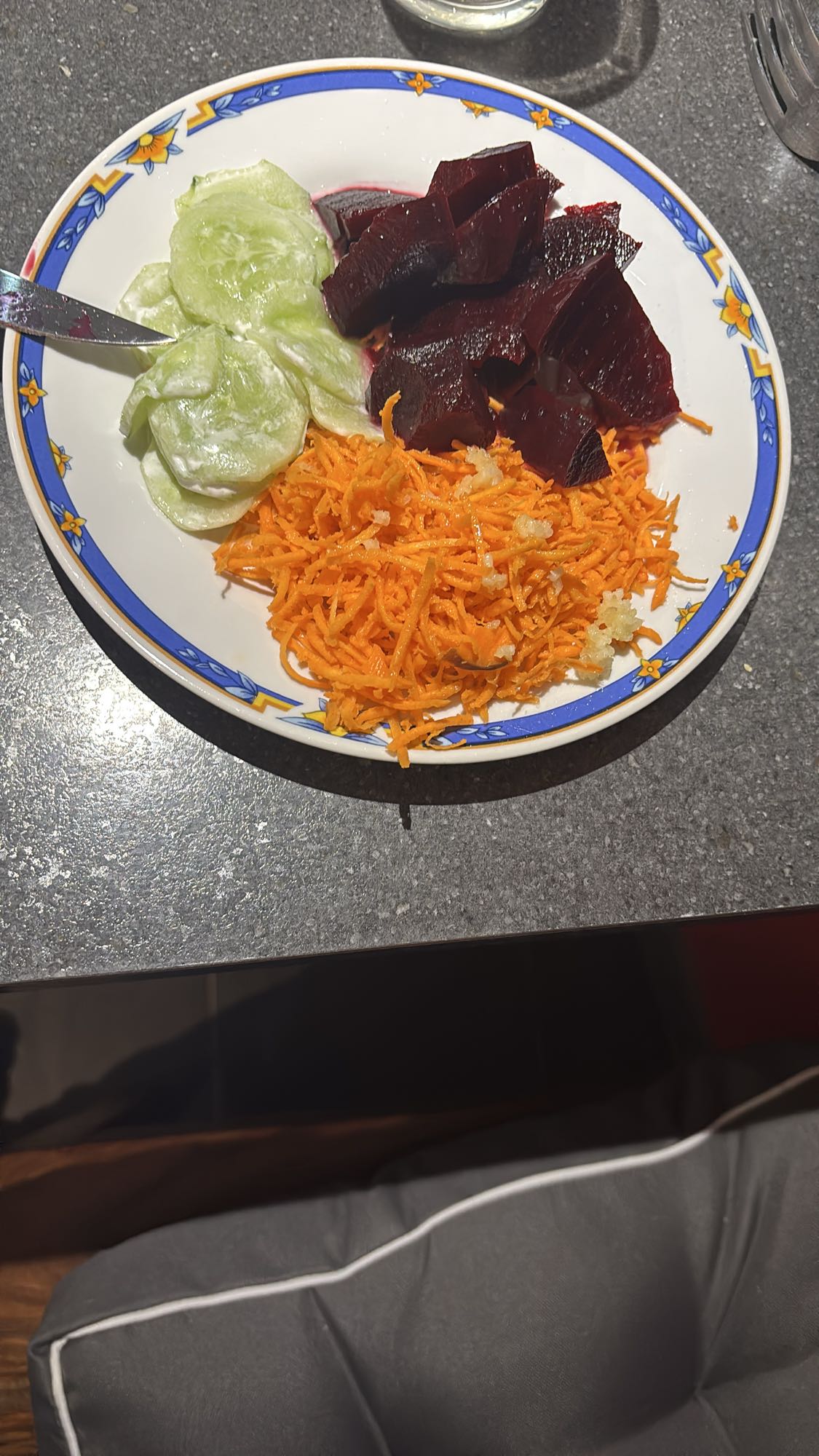 Salade crudités simple