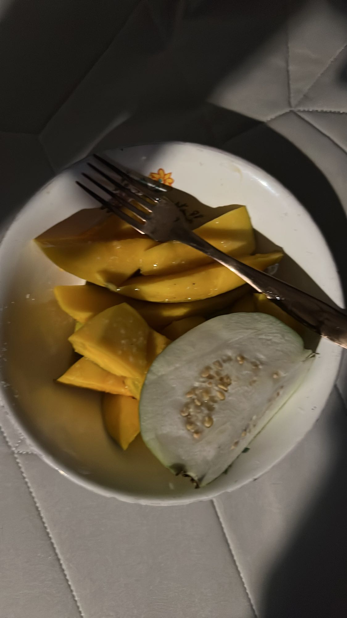 Mango and guava bowl