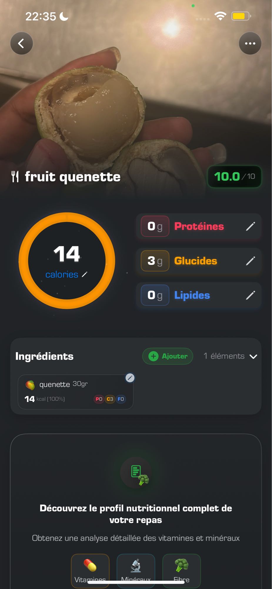 fruit quenette