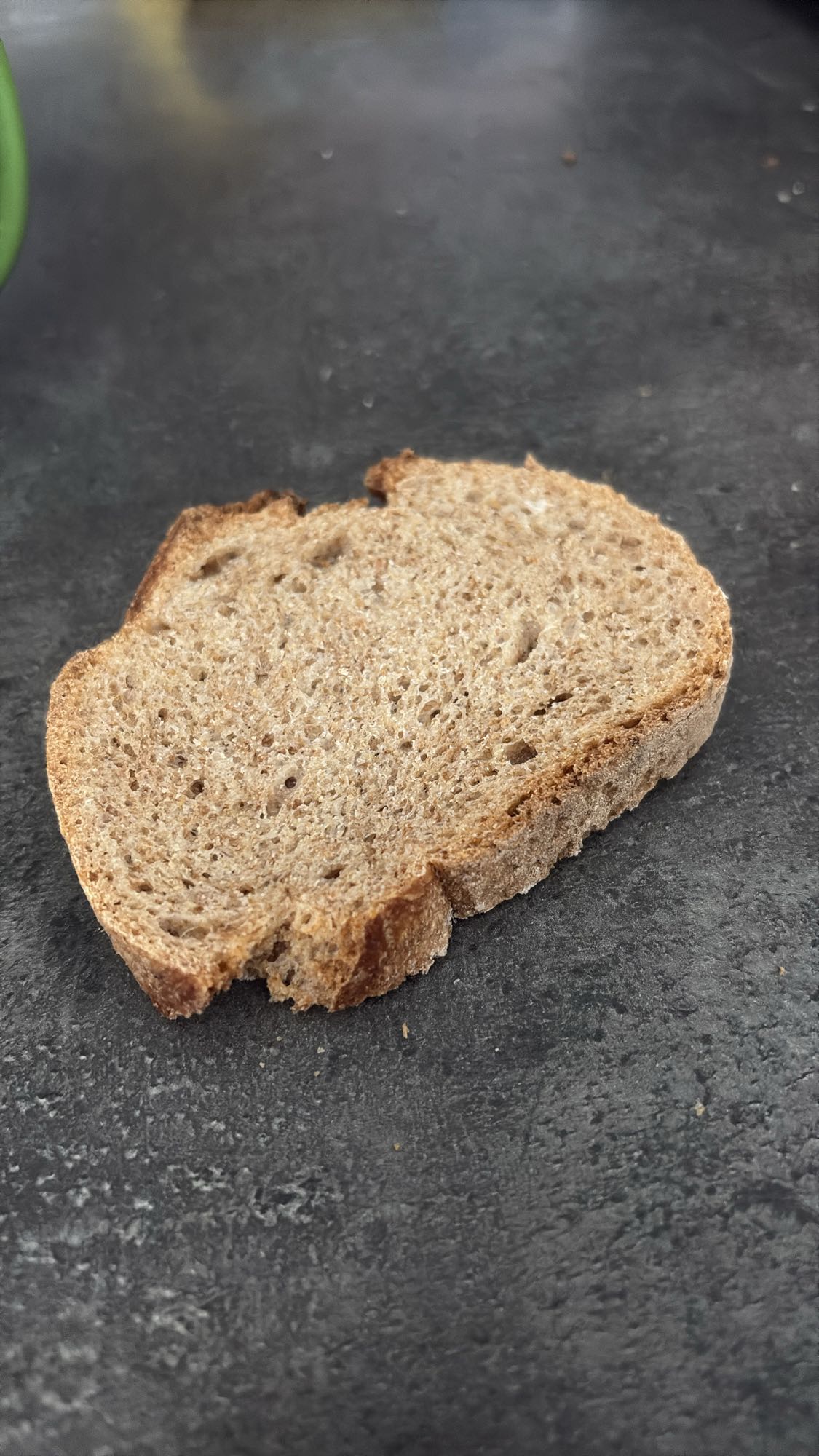 Tranche de pain complet