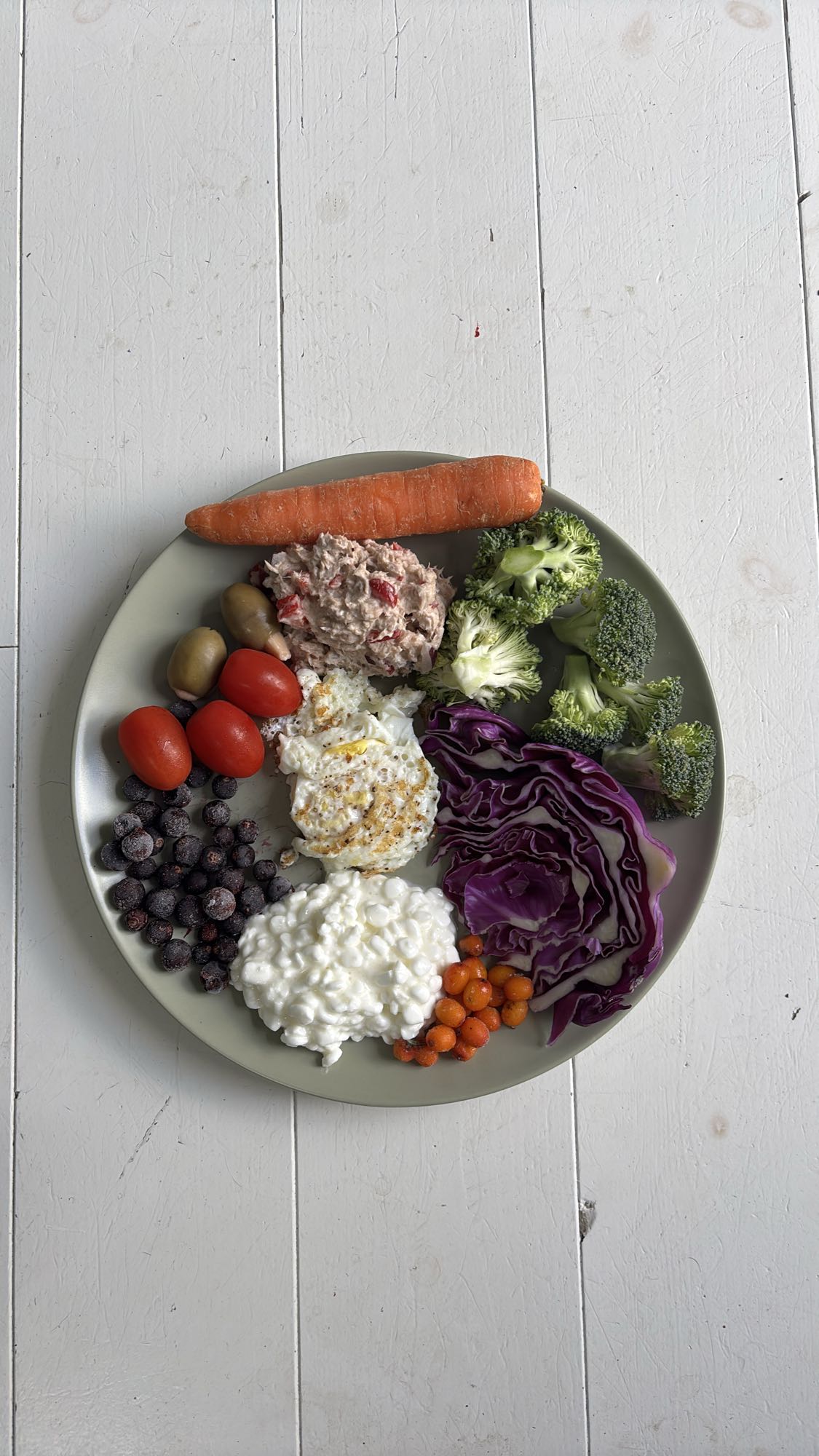 Protein-packed veggie plate