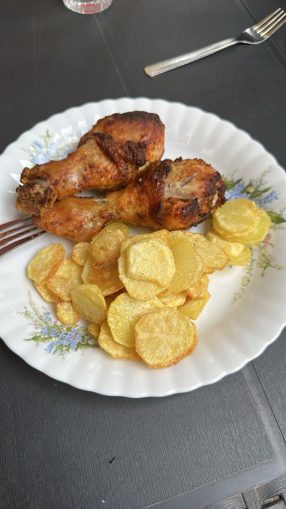 Udka z kurczaka z ziemniakami