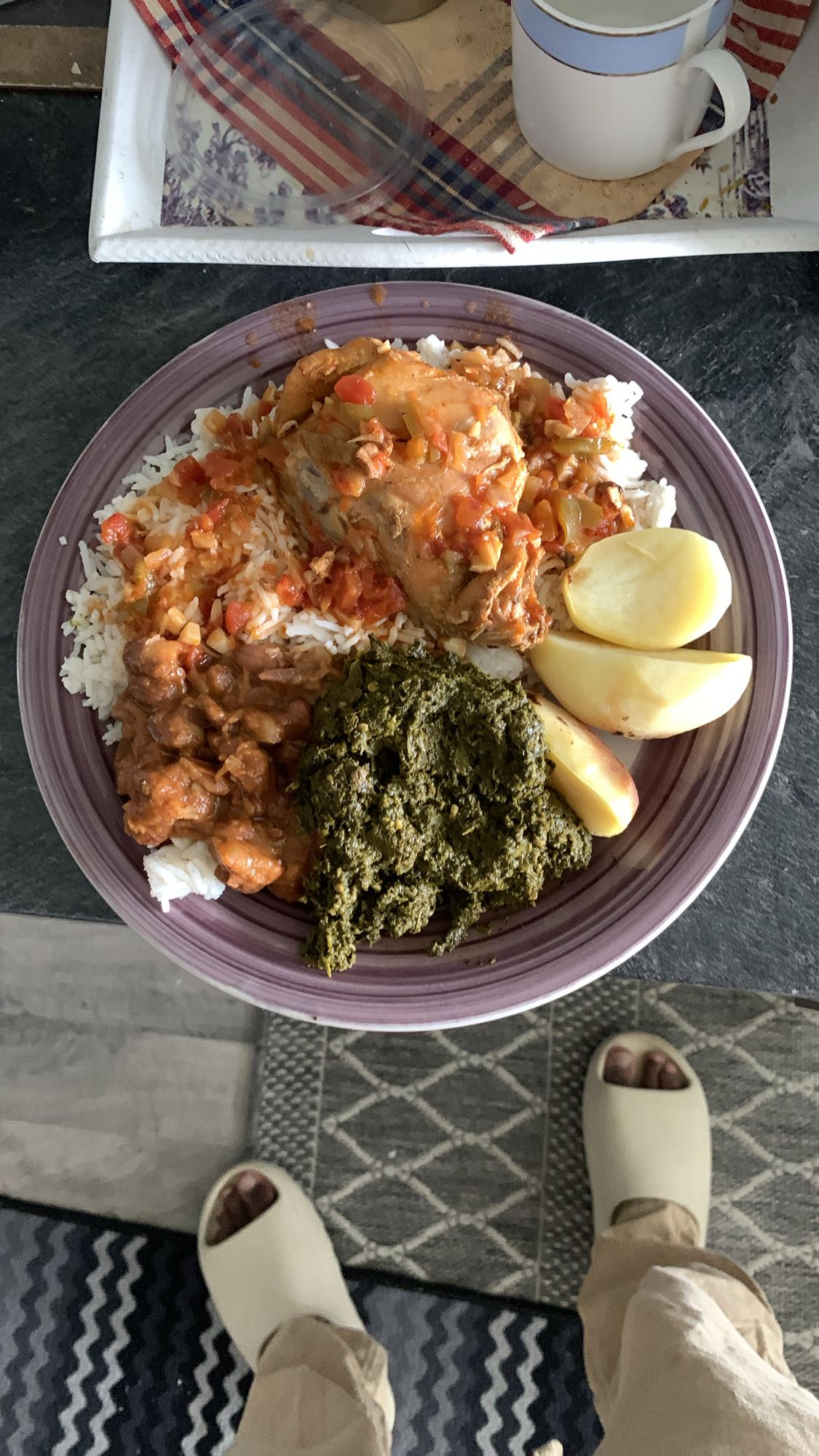 Ris med kyckling och grönsaker