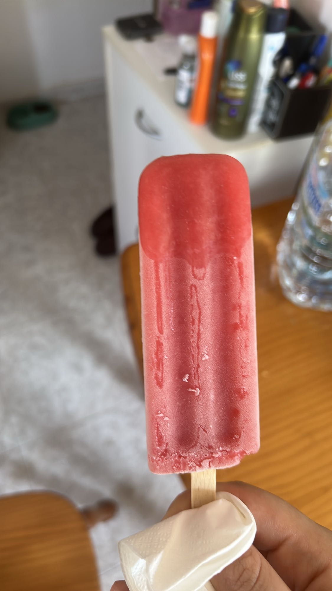 paleta de fresa