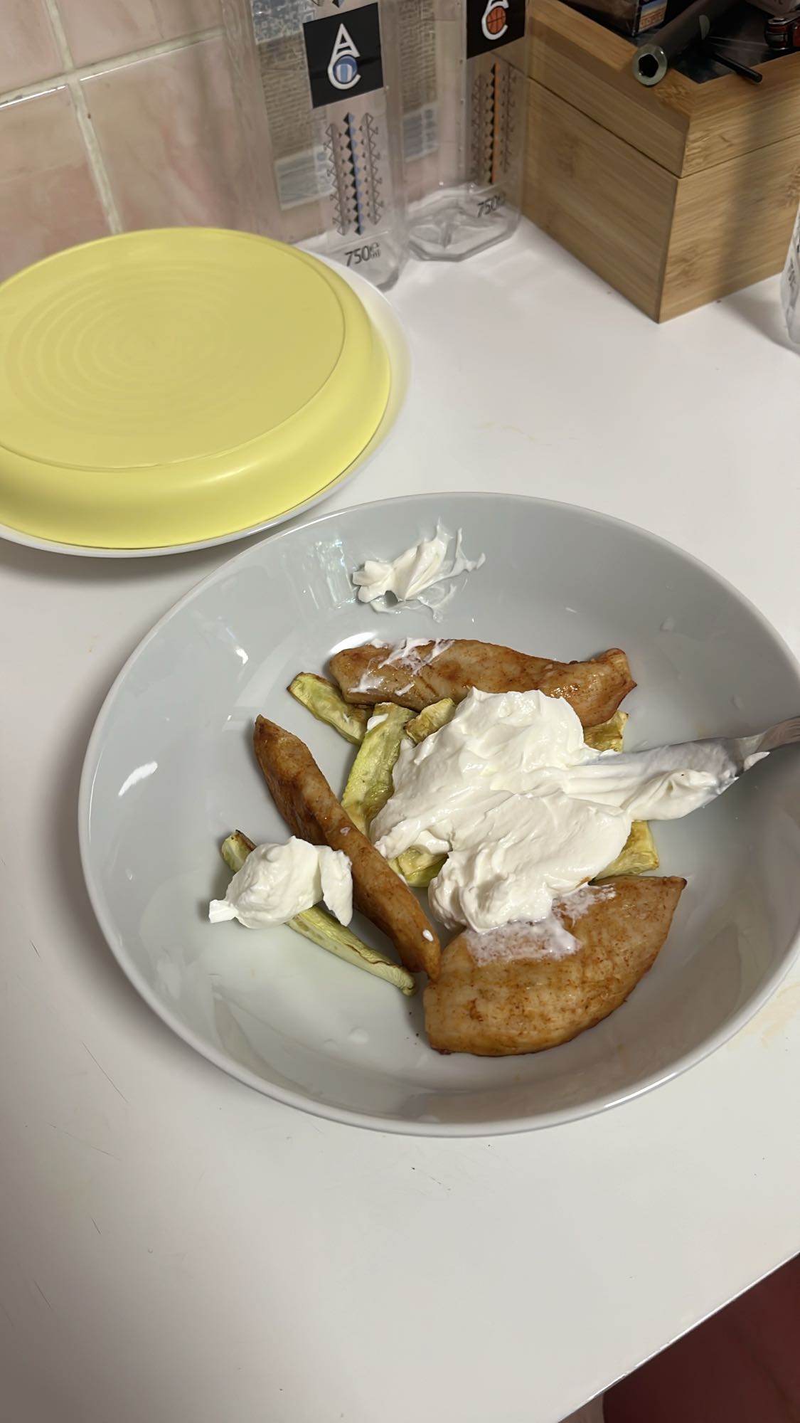 Piept de pui cu dovlecel