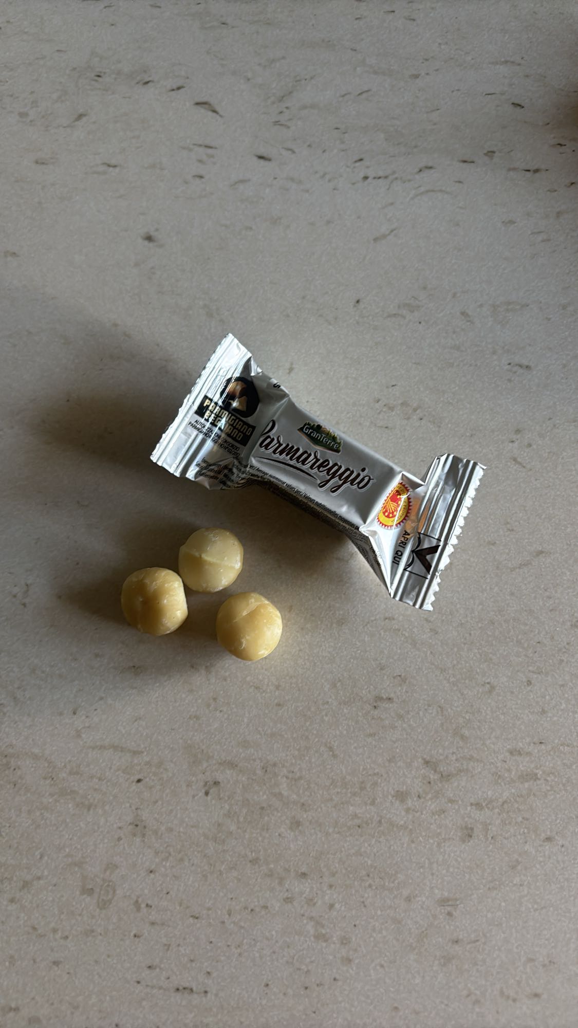 Parmigiano snack