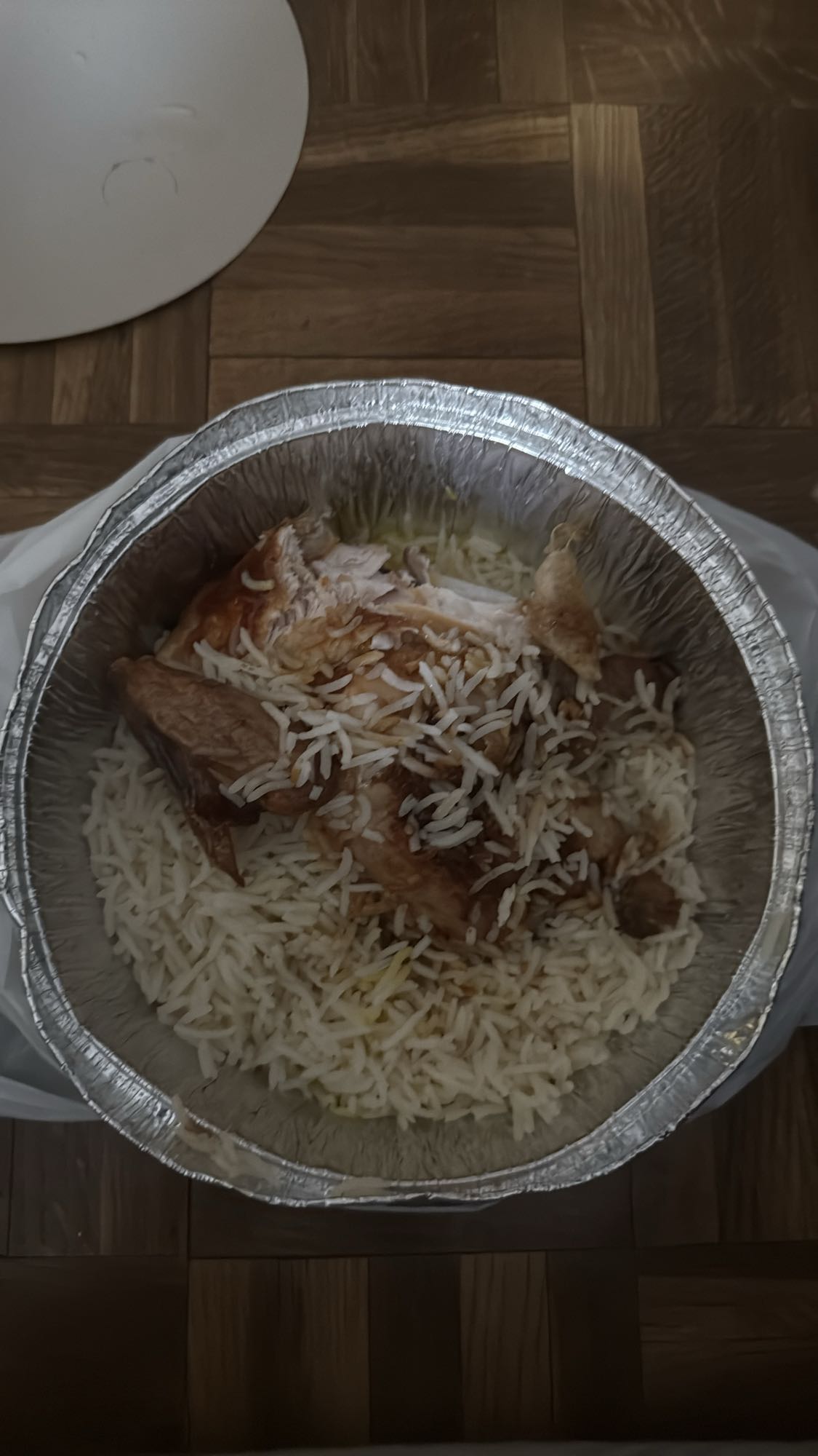 arroz con pollo asado