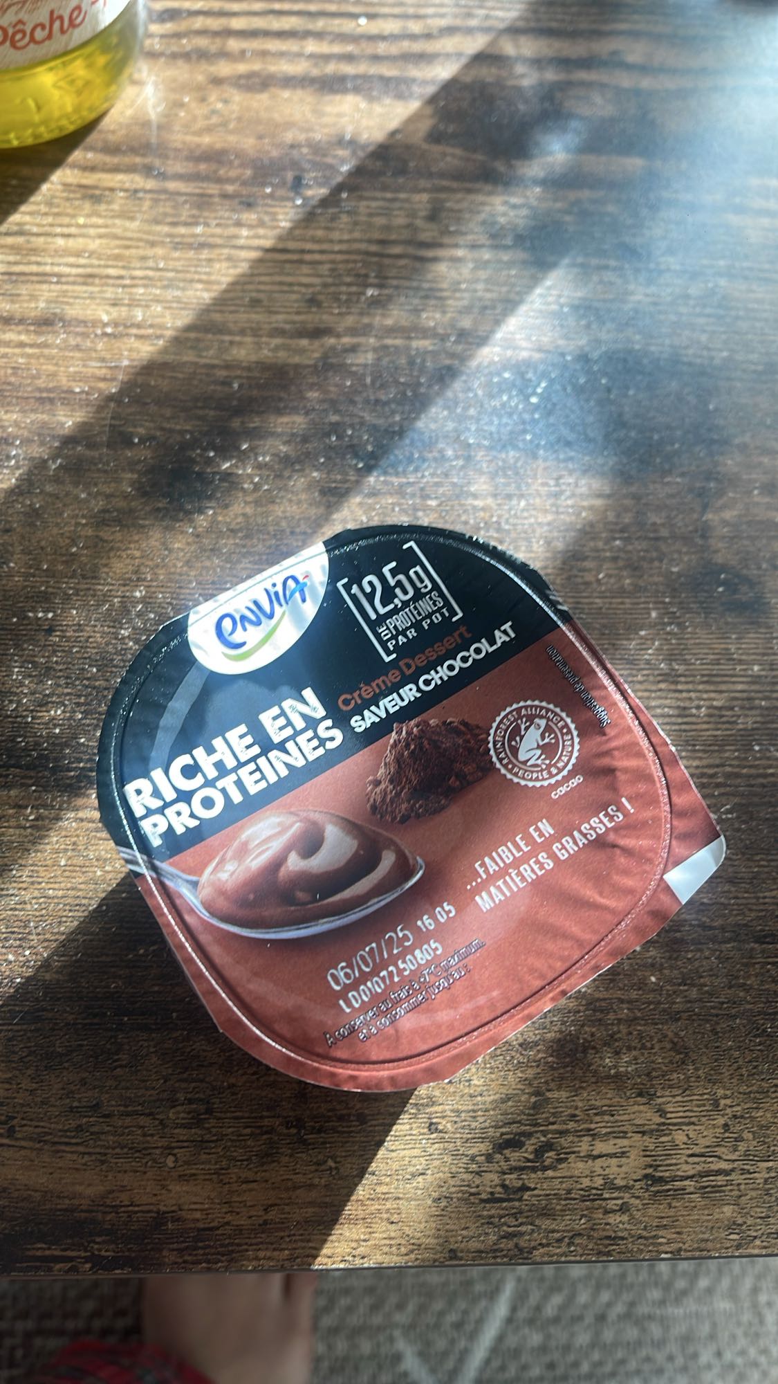 Crème dessert chocolat