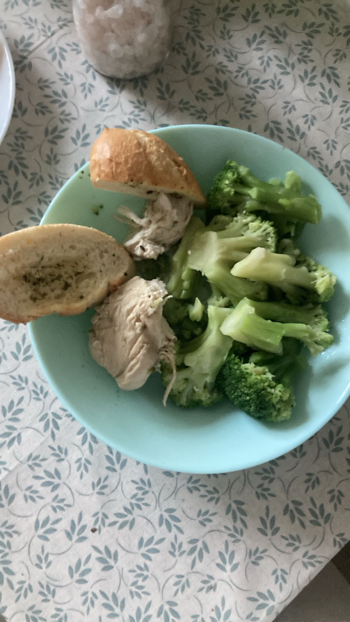 Chicken Broccoli Plate