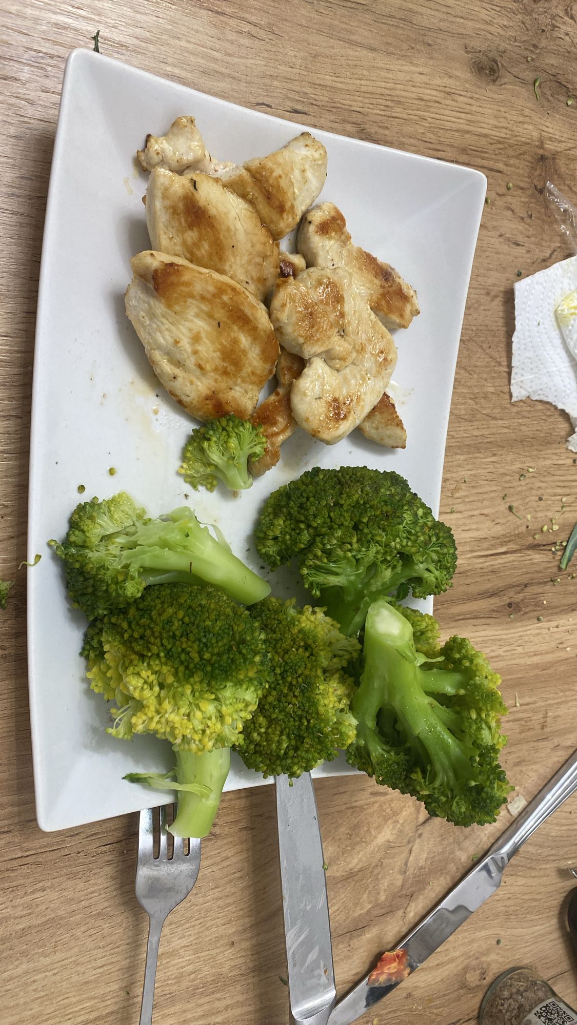 Piept de pui cu broccoli