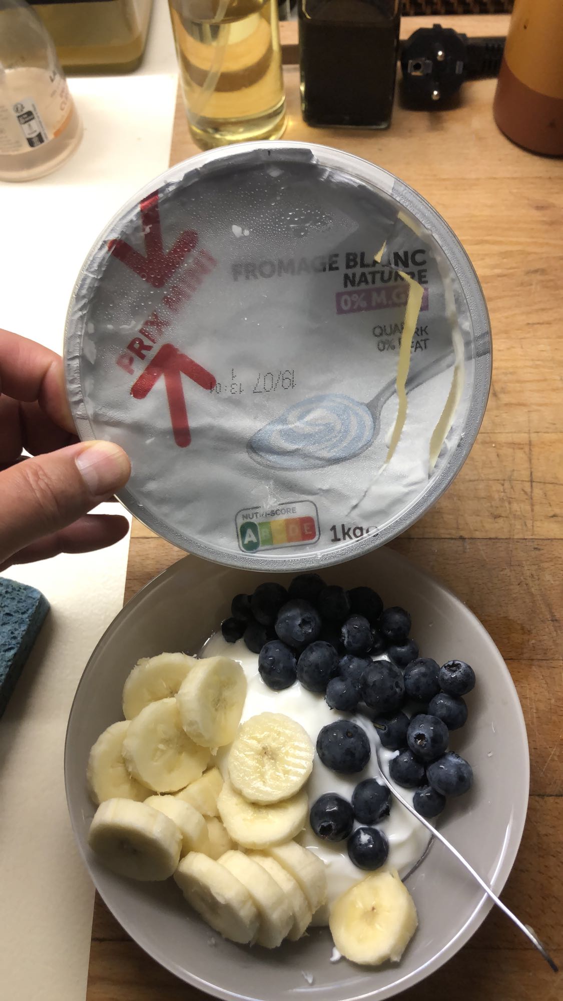 Fromage blanc fruits frais