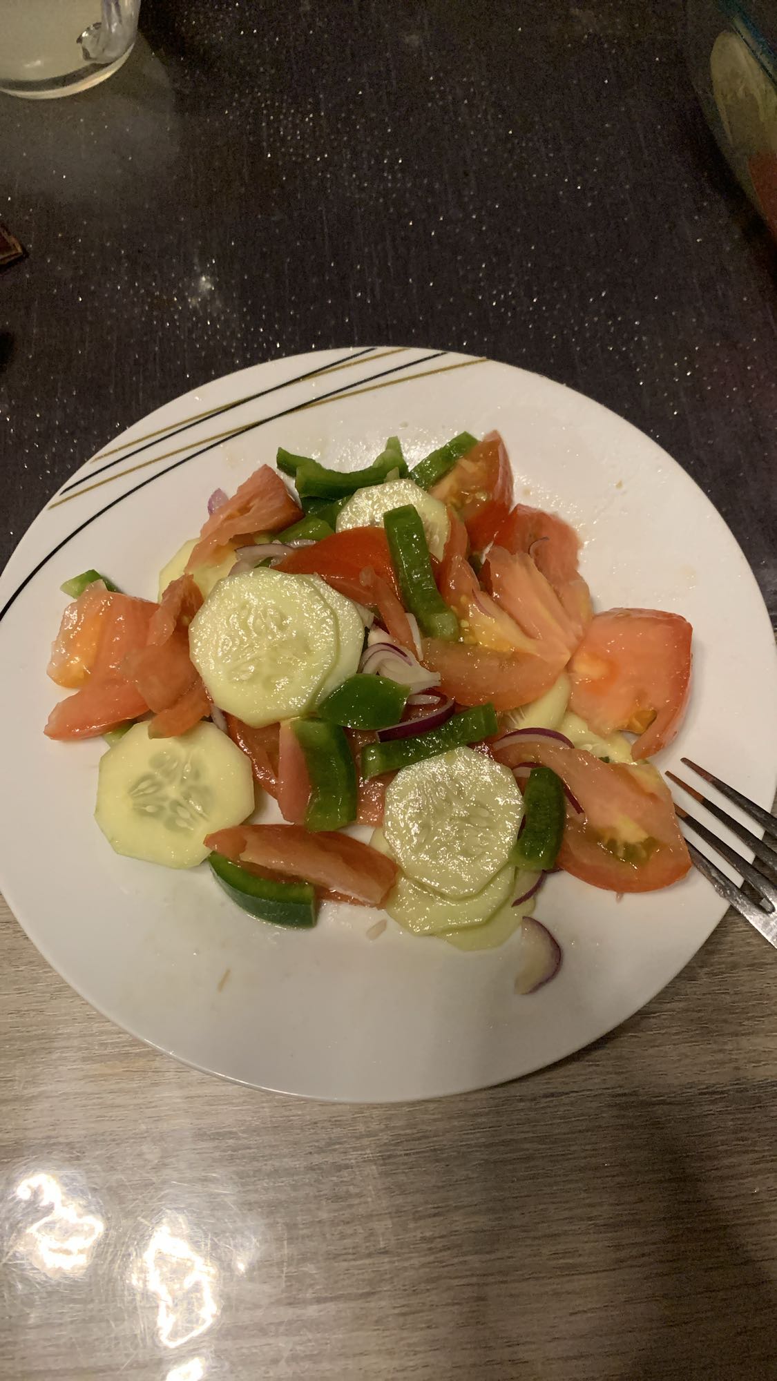 Salade fraîcheur légumes