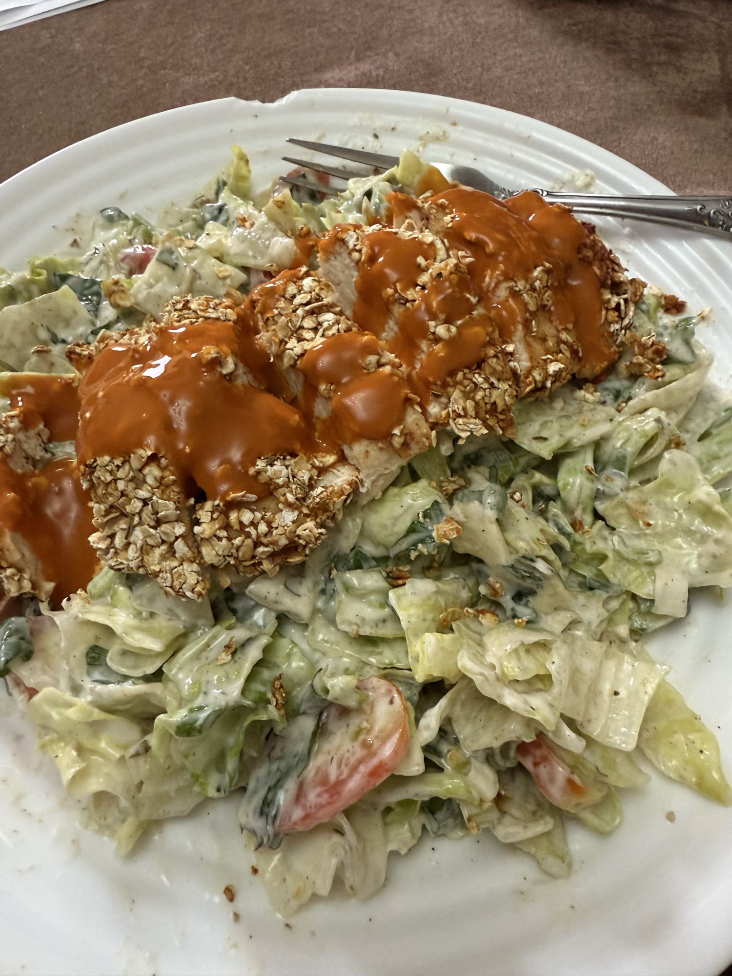 Crispy Chicken Salad