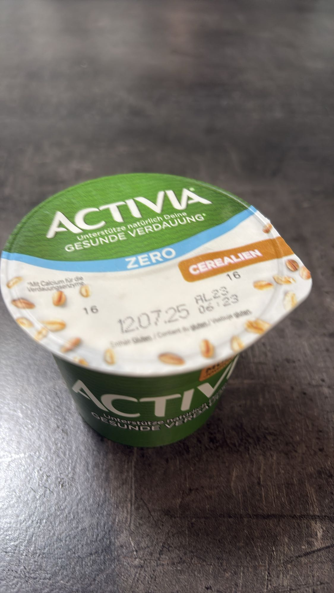 Activia zero gabonás joghurt