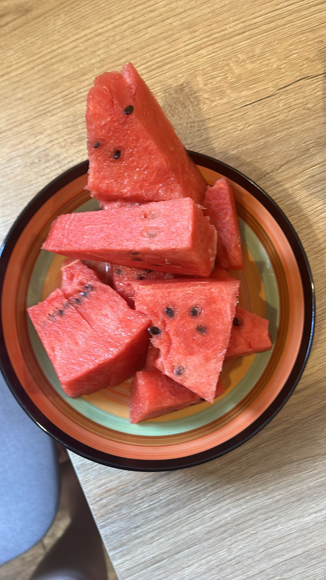 Felii de pepene roșu