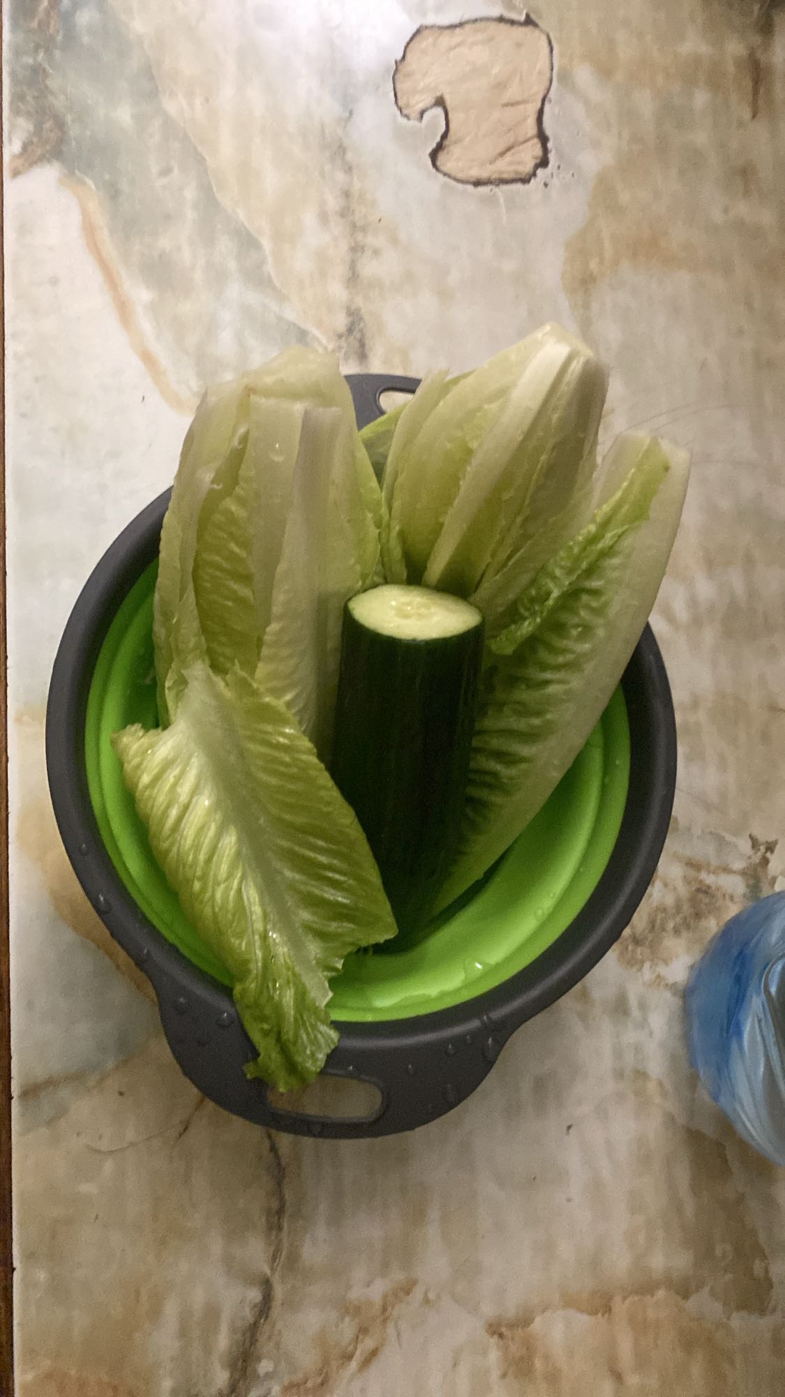 Lettuce Cucumber Bowl
