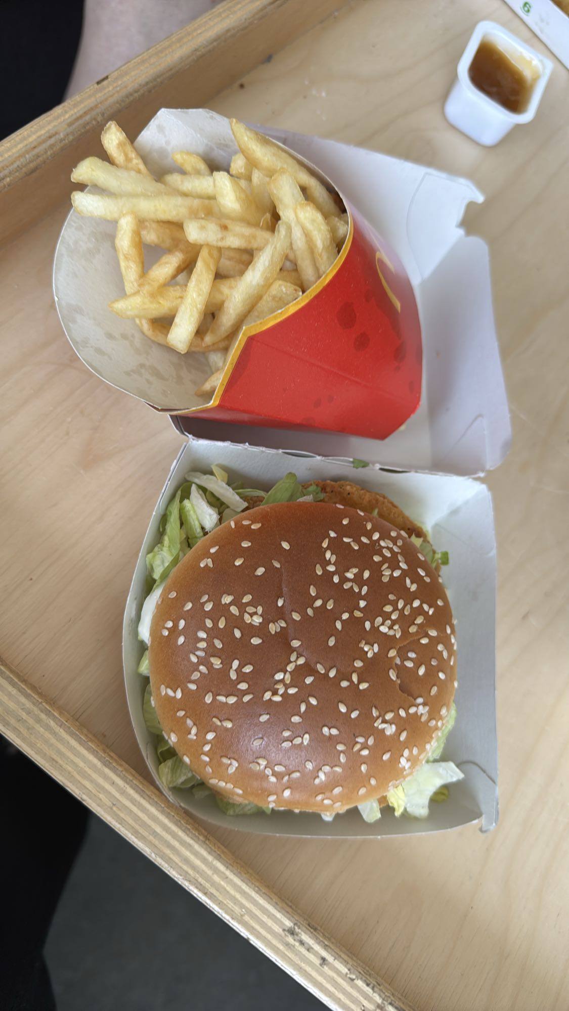 Kycklingburgare & pommes