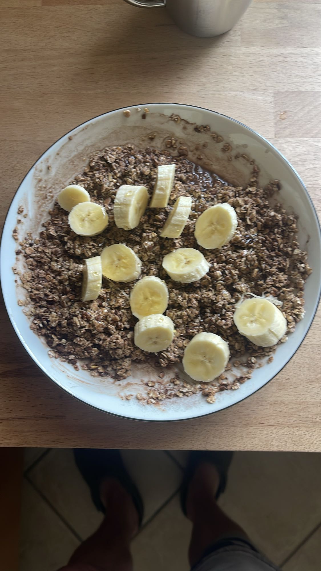 Bananen-Müsli-Schale