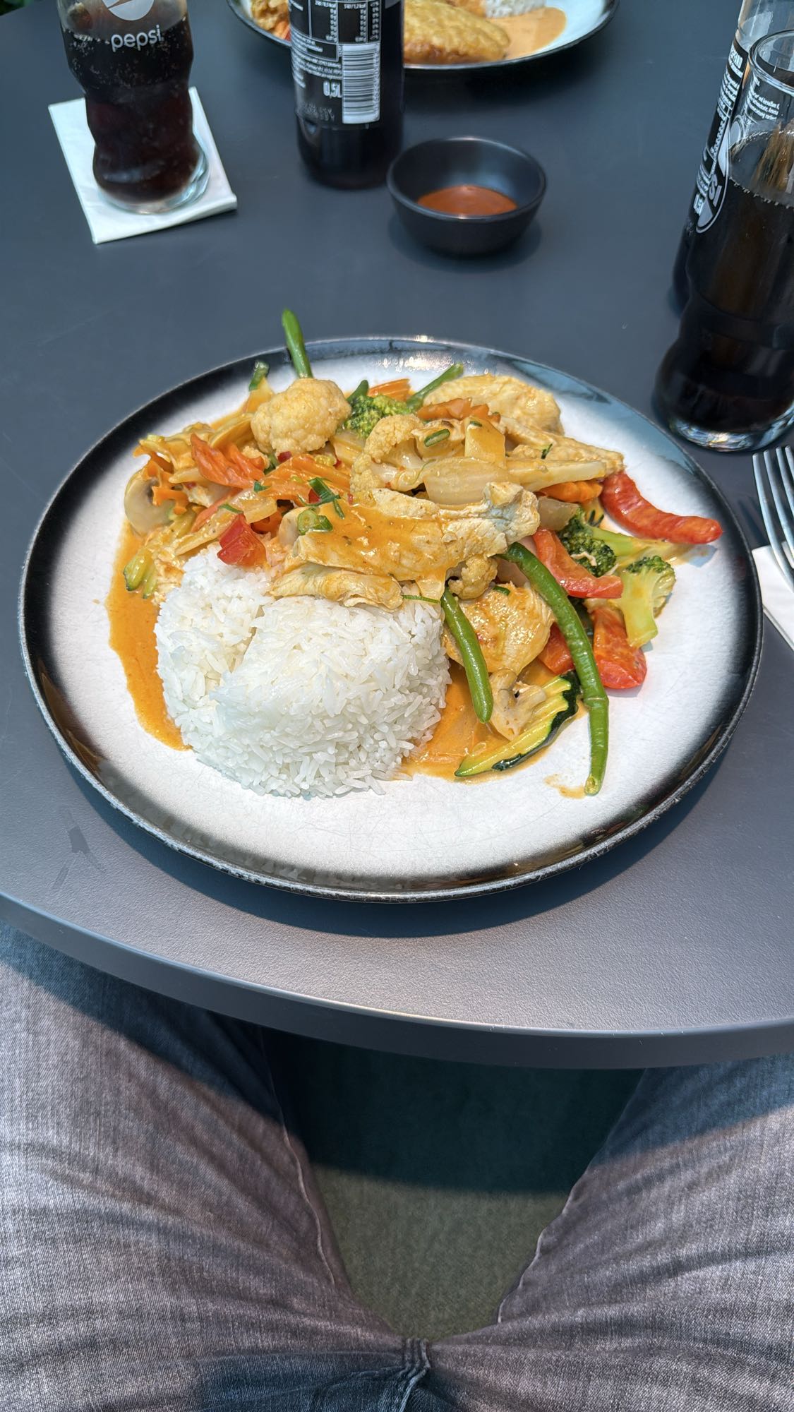 Thaise kip met rijst