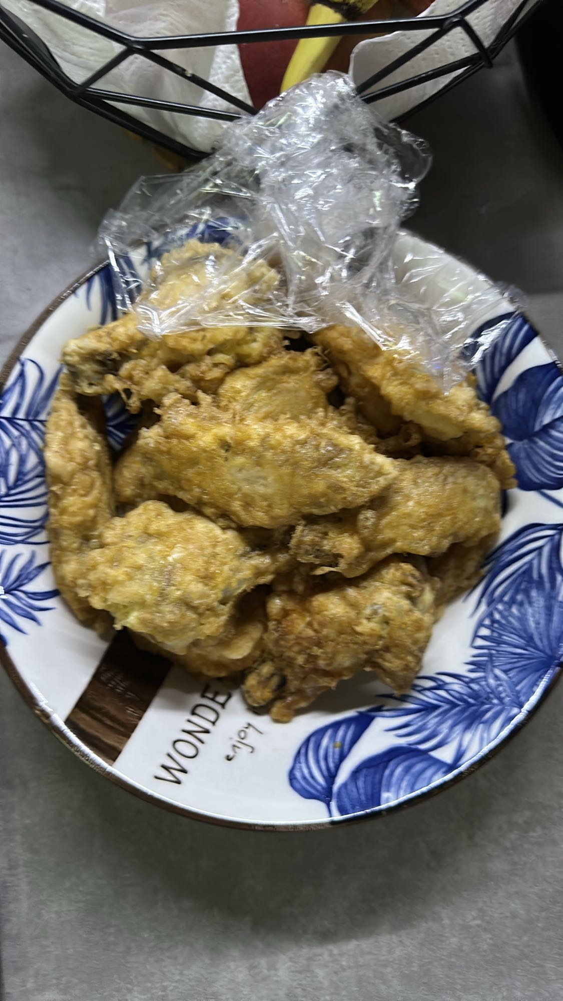 Aripioare de pui prăjite