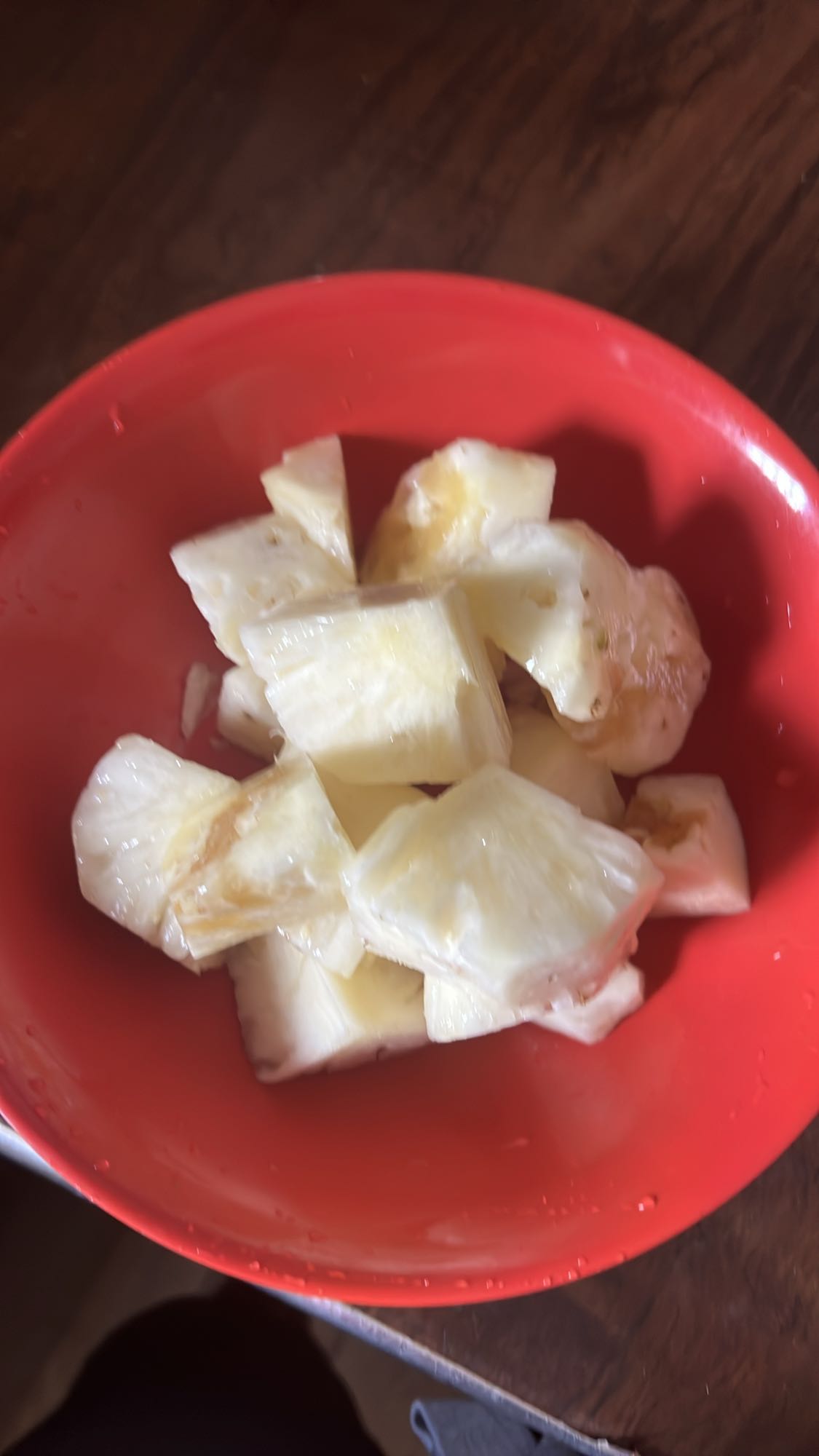 Fresh Pineapple Bowl